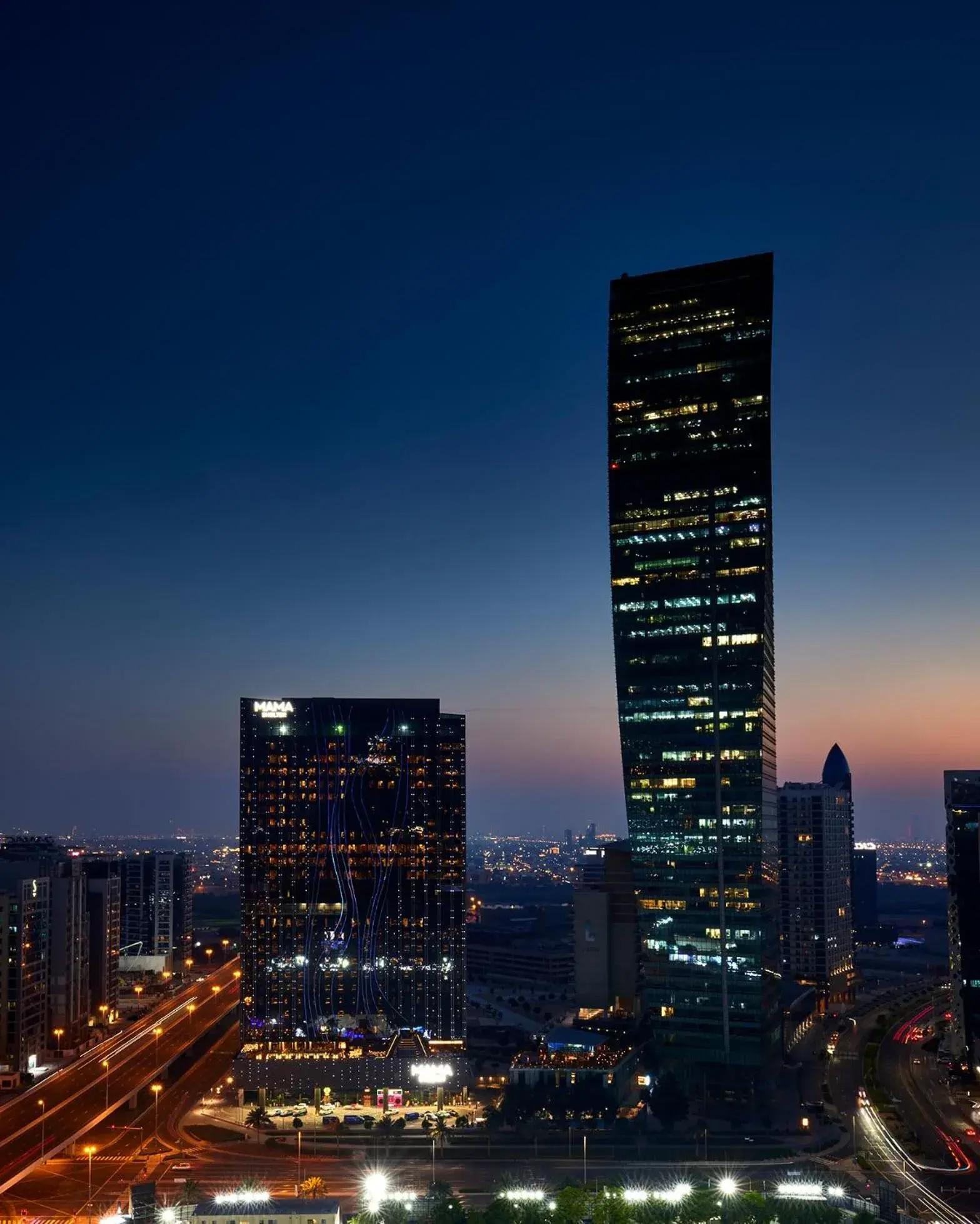 Property building in Mama Shelter Dubai Property building in Mama Shelter Dubai