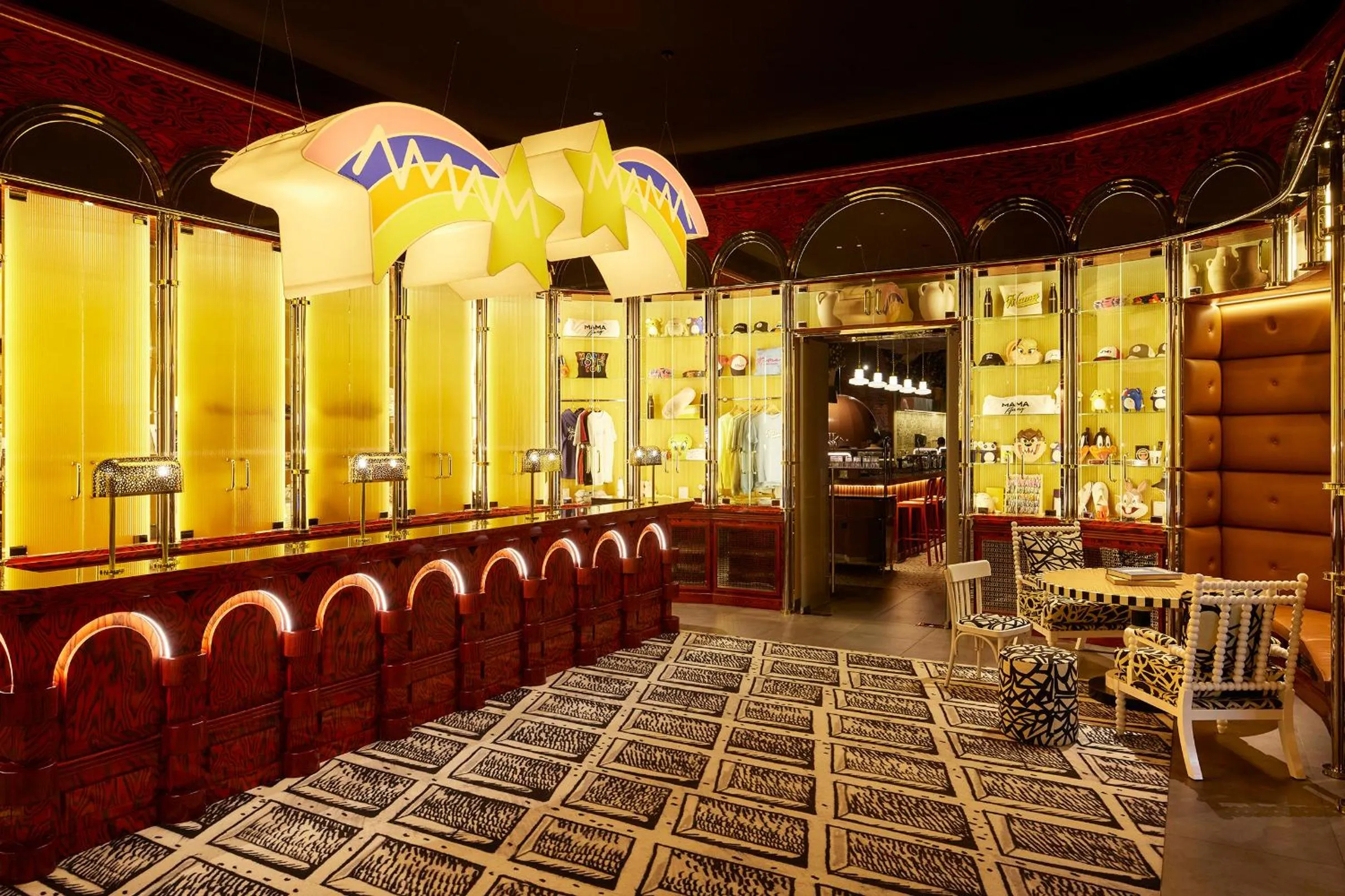 Lobby or reception in Mama Shelter Dubai