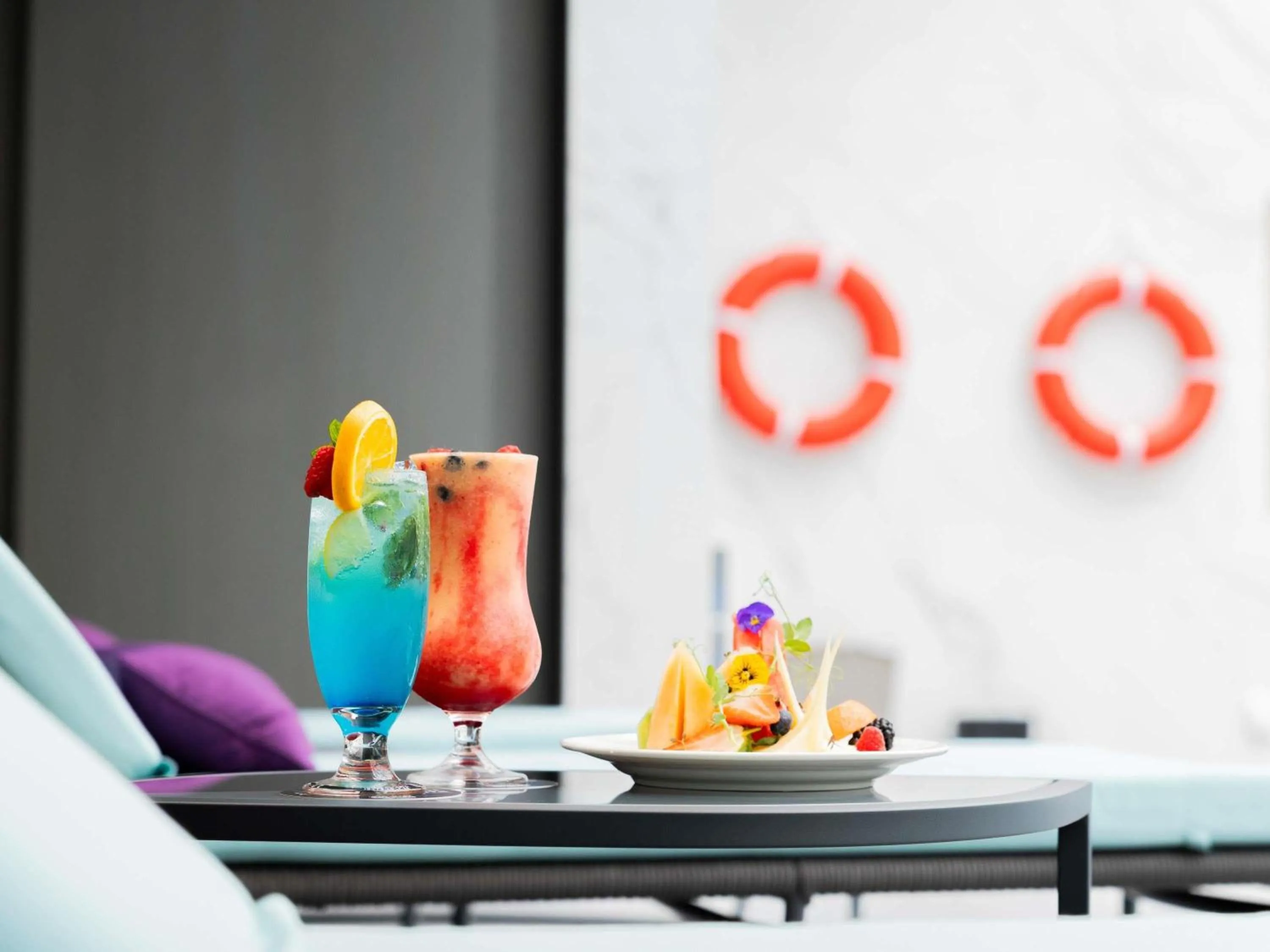 Pool view in Mercure Riyadh Al Anoud