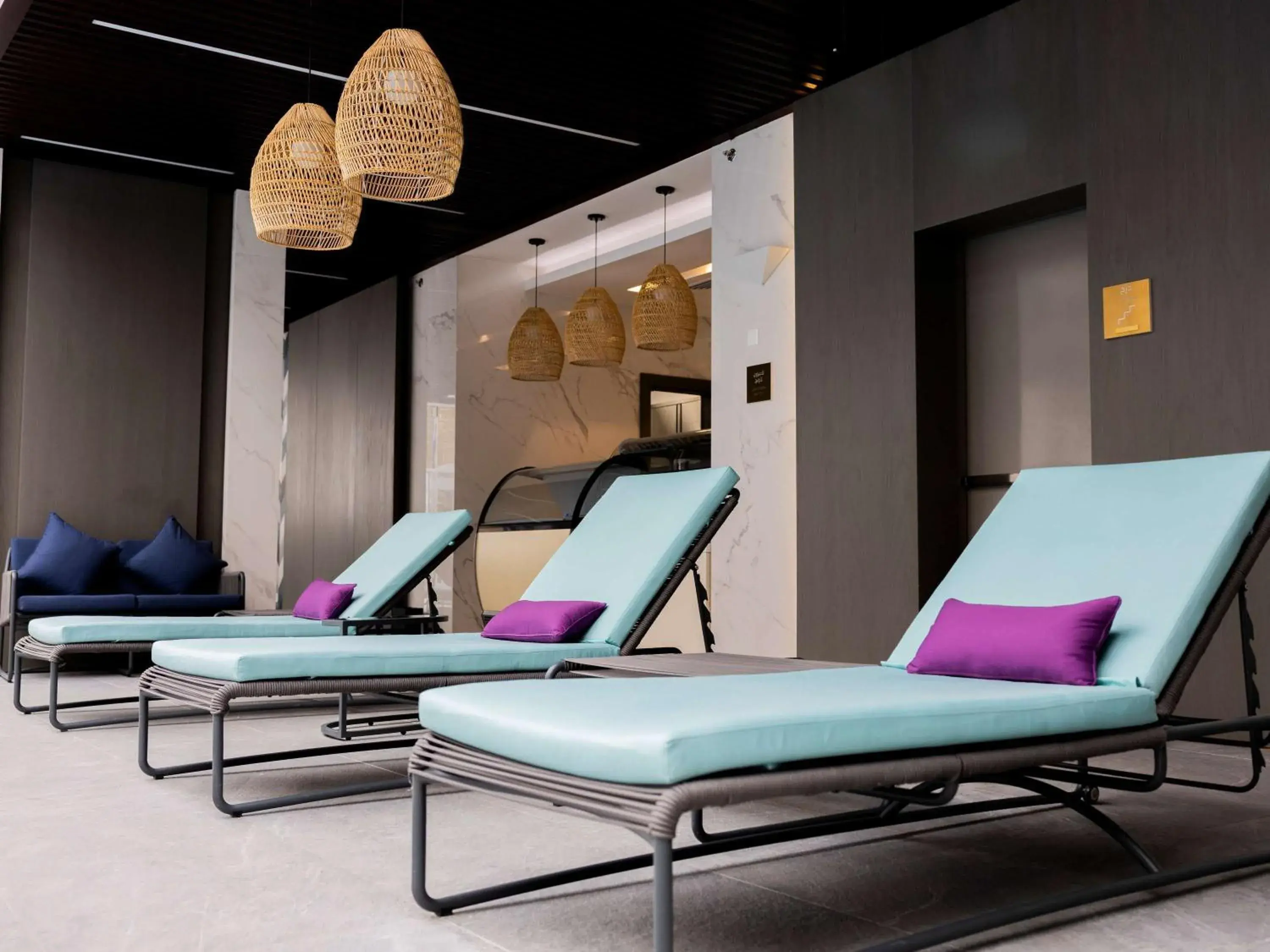 Pool view in Mercure Riyadh Al Anoud Pool view in Mercure Riyadh Al Anoud