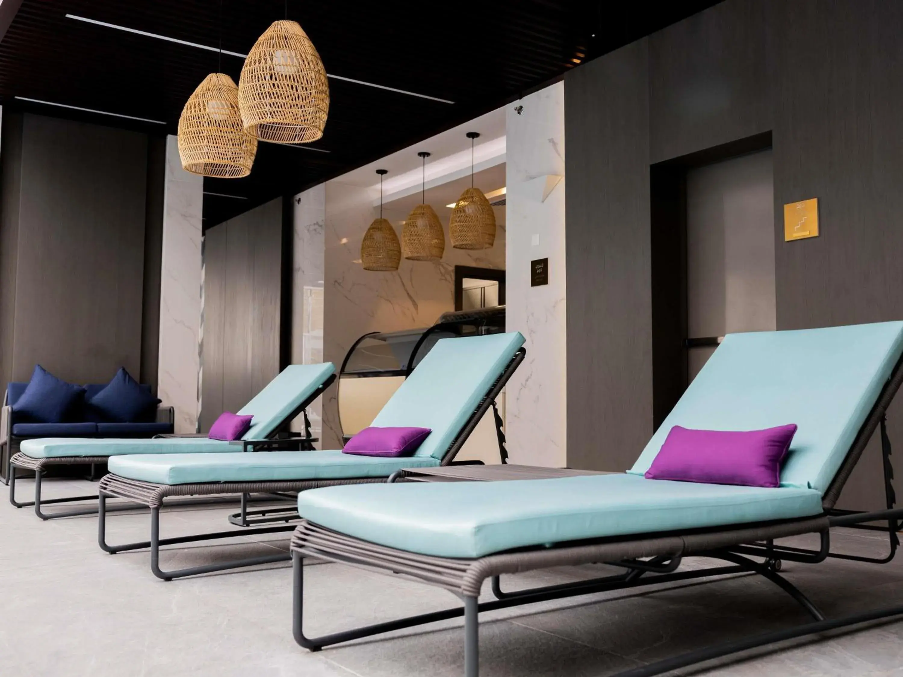 Pool view in Mercure Riyadh Al Anoud Pool view in Mercure Riyadh Al Anoud