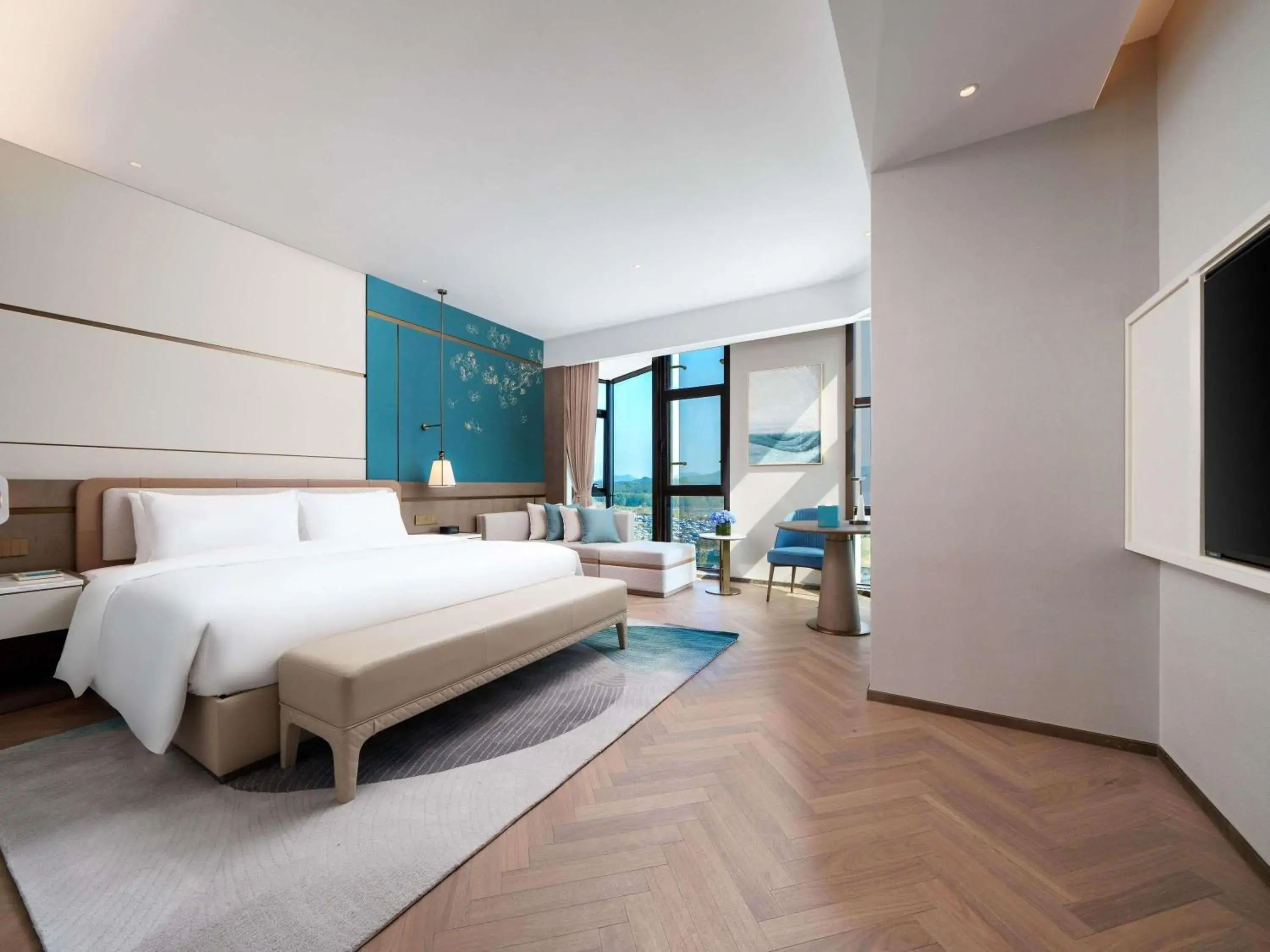 Bedroom, Bed in Grand Mercure Hangzhou Qingshan Lake Bedroom, Bed in Grand Mercure Hangzhou Qingshan Lake