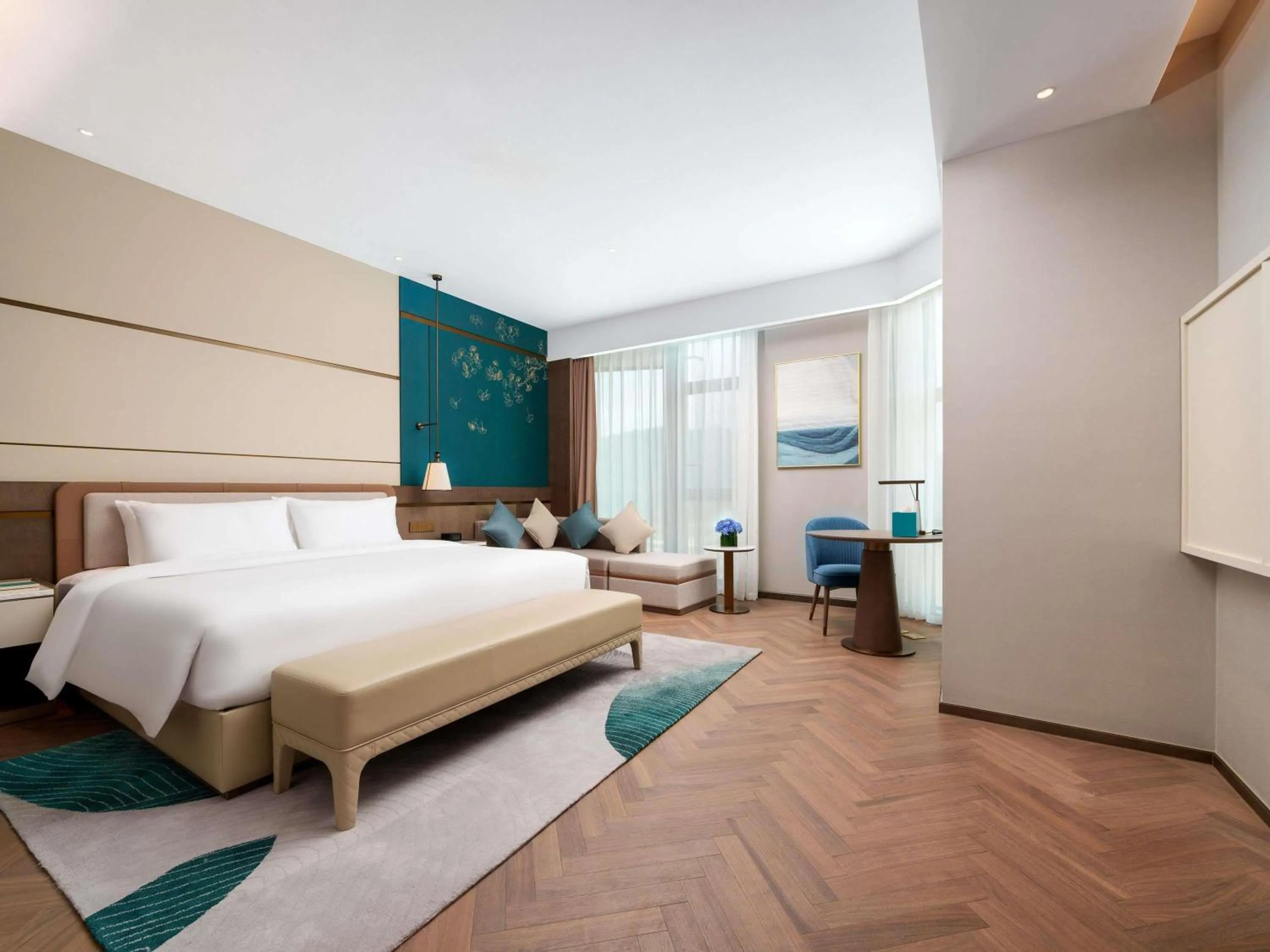 Bedroom, Bed in Grand Mercure Hangzhou Qingshan Lake