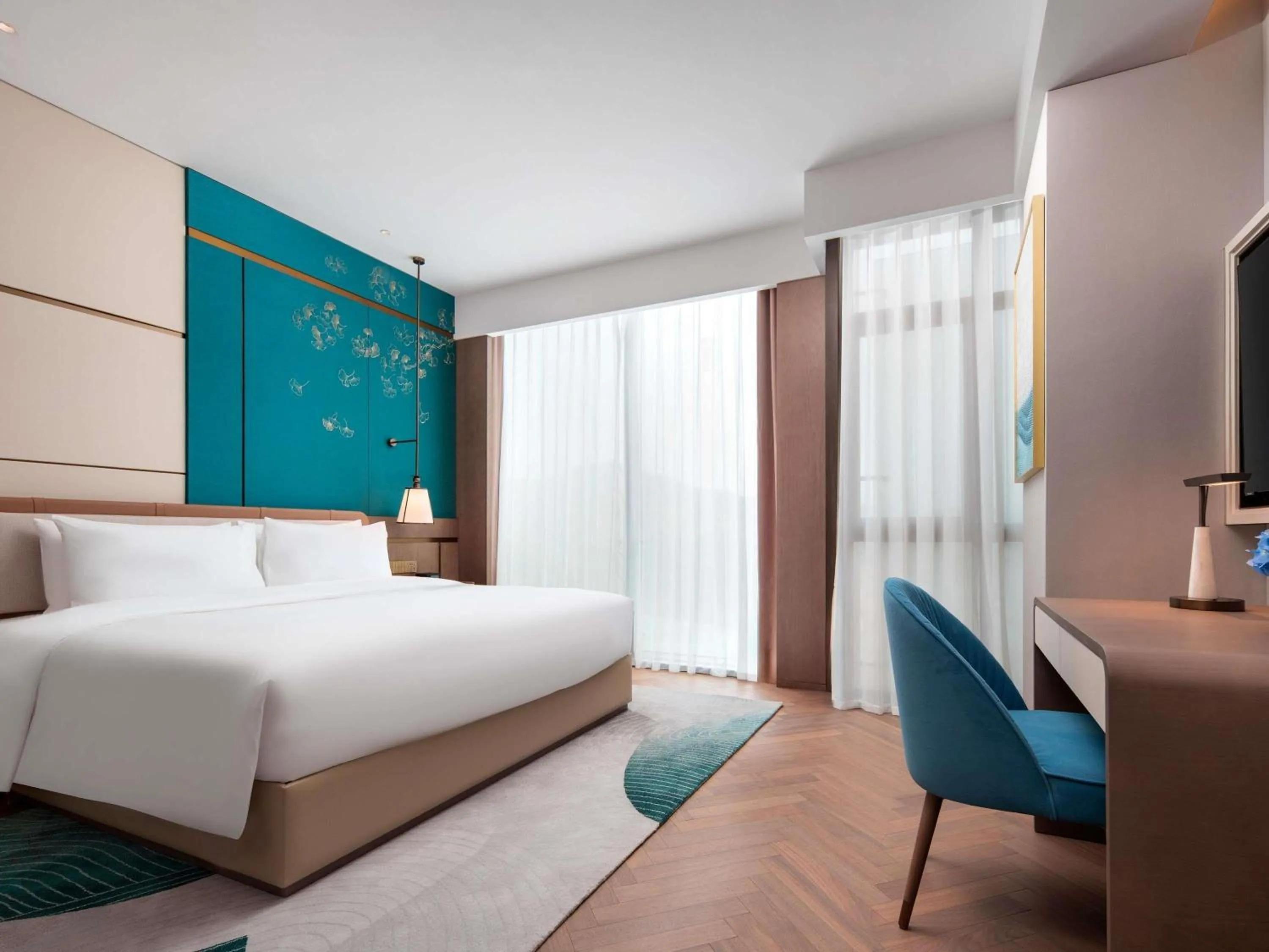 Bedroom, Bed in Grand Mercure Hangzhou Qingshan Lake