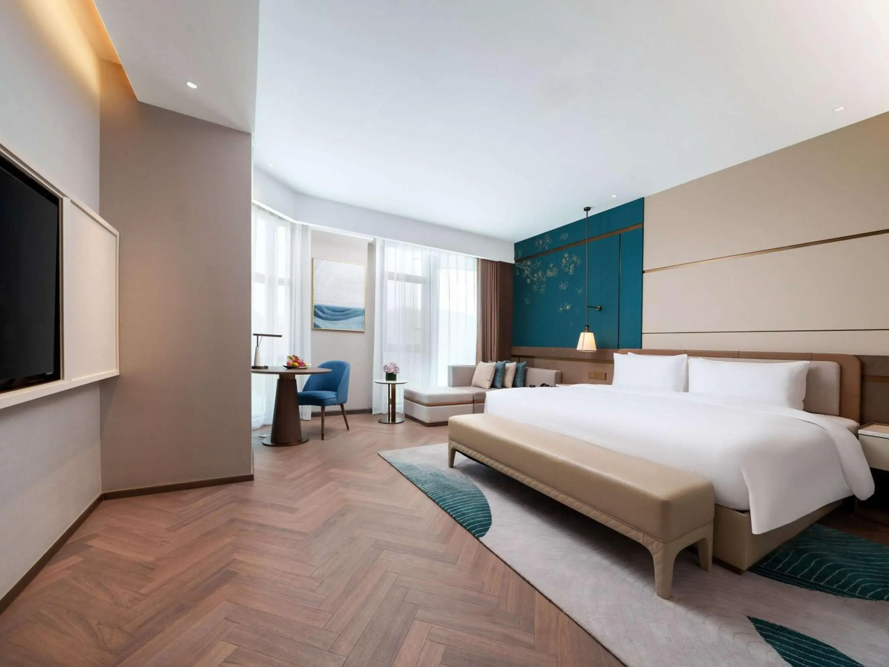 Bedroom, Bed in Grand Mercure Hangzhou Qingshan Lake Bedroom, Bed in Grand Mercure Hangzhou Qingshan Lake