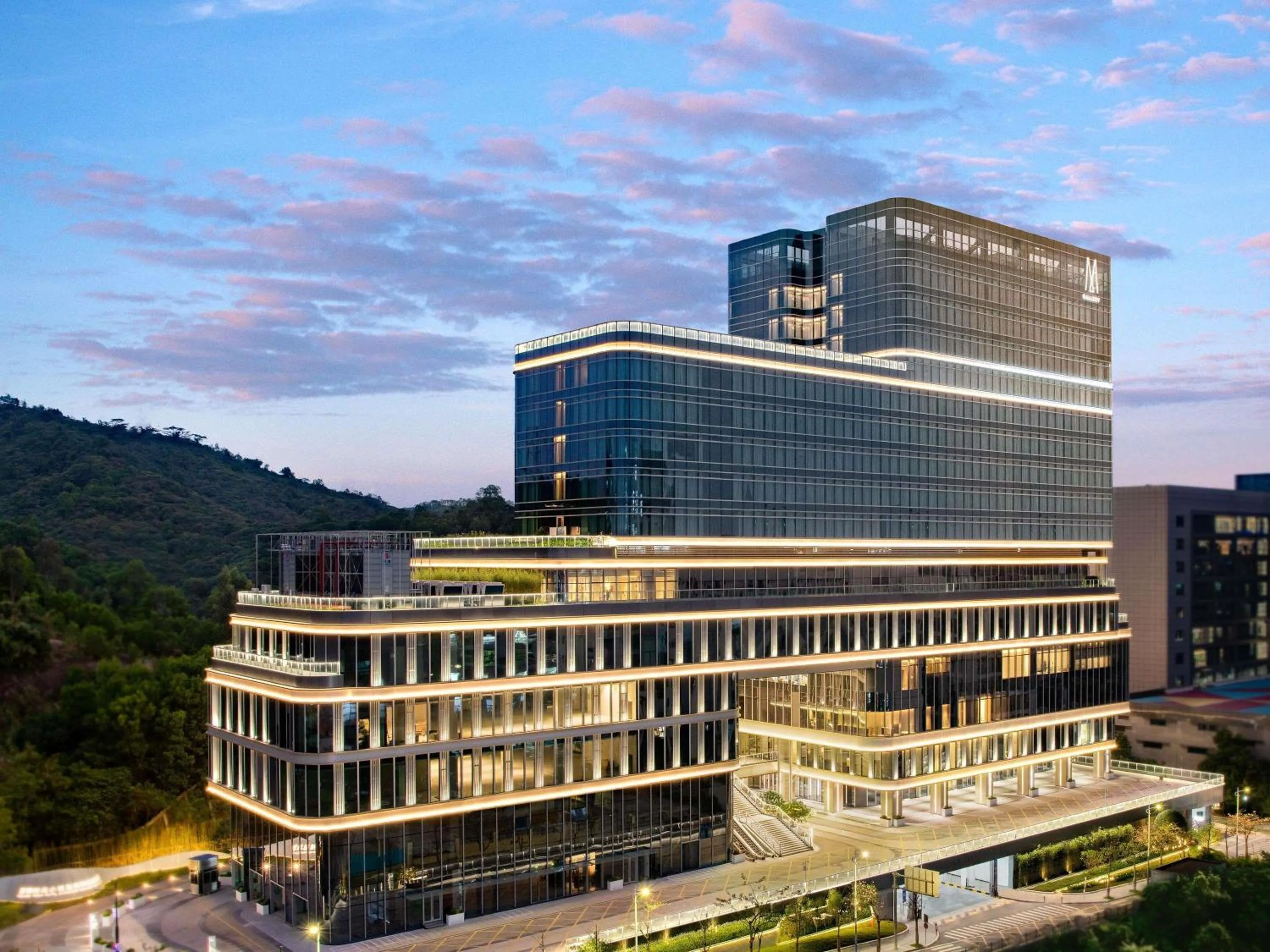 Property building in Fashion Town Hotel Shenzhen MGallery Collection