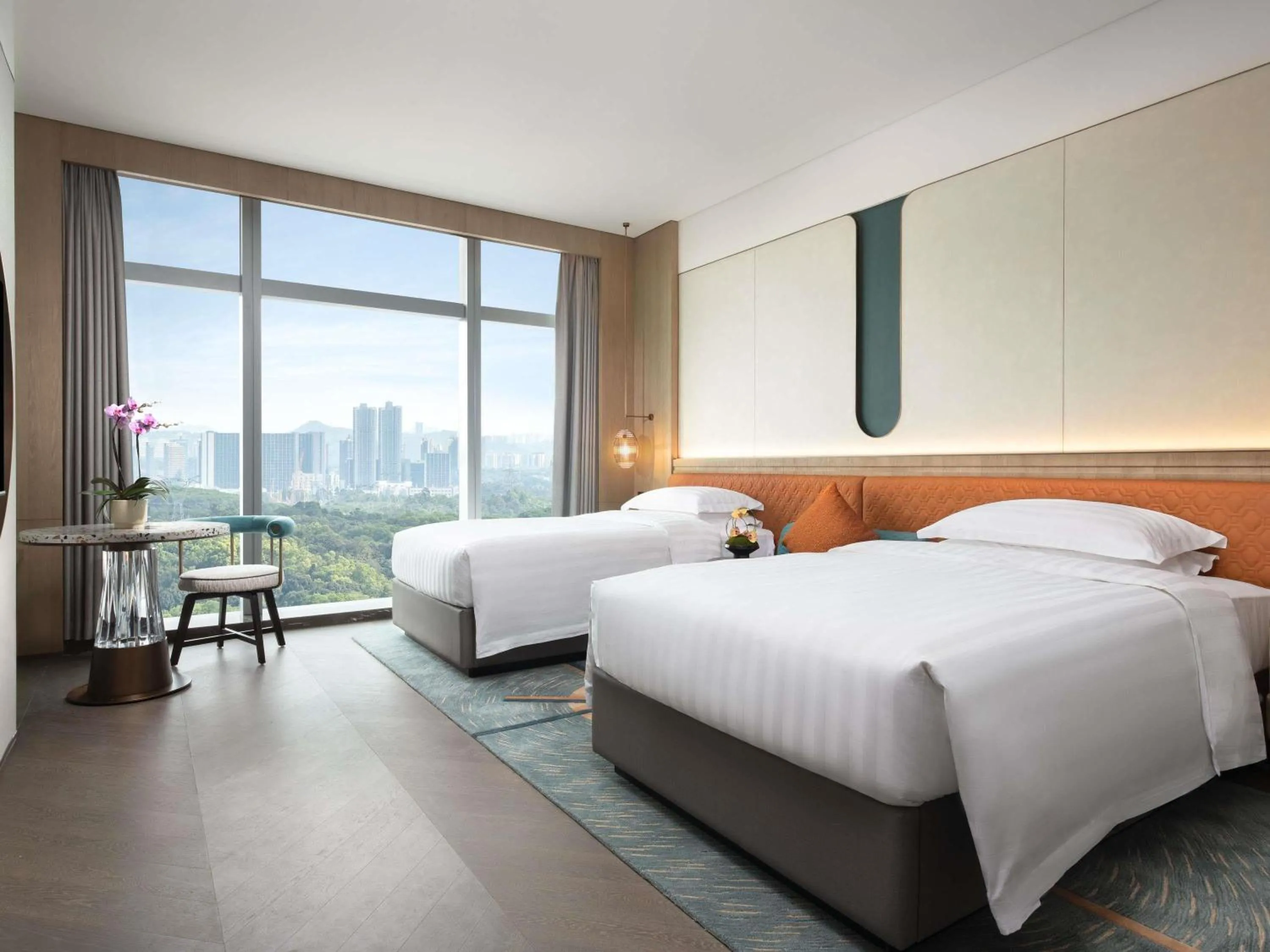 Bedroom, Bed in Fashion Town Hotel Shenzhen MGallery Collection