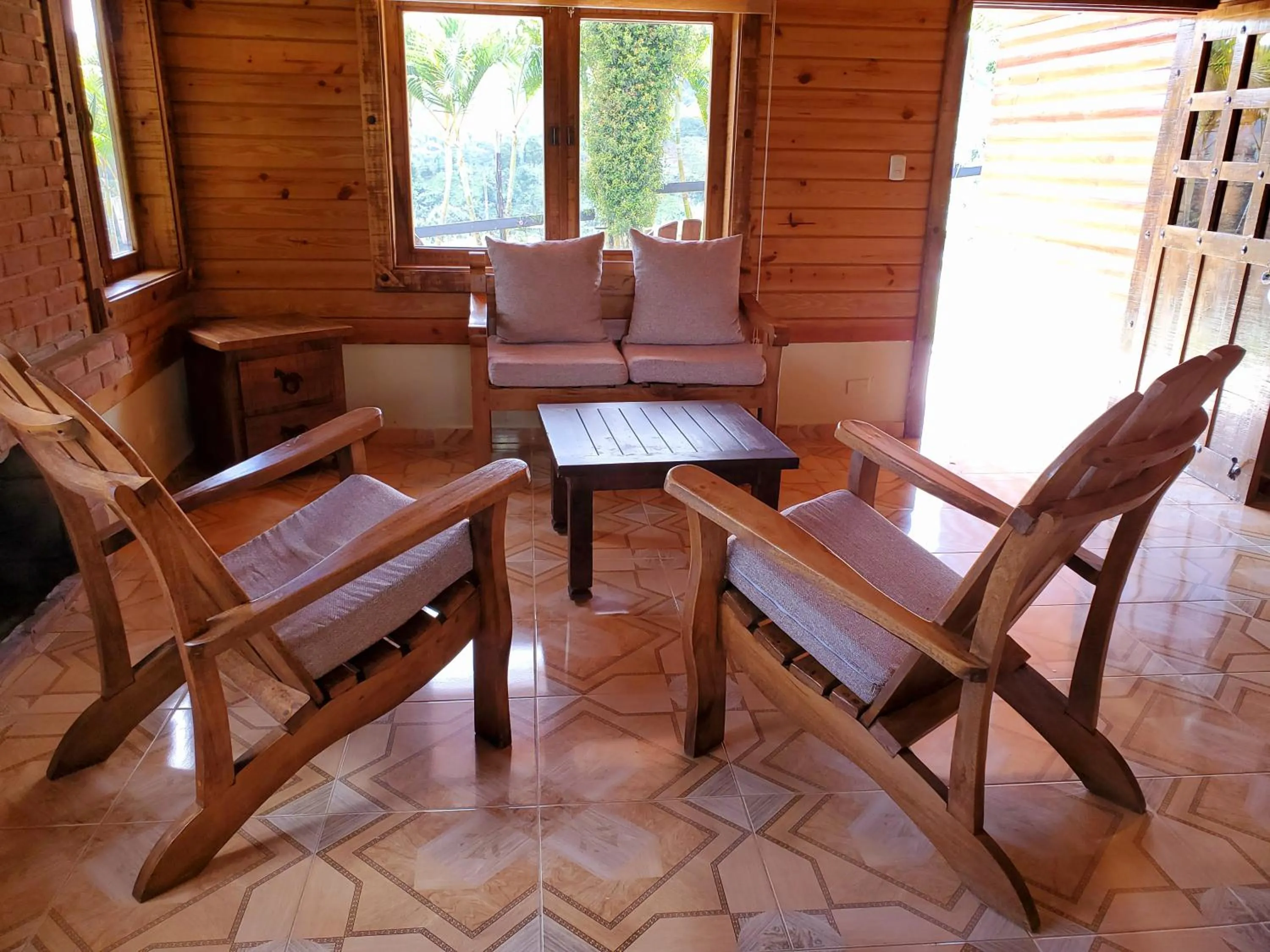 Living room in Villas Las Neblinas