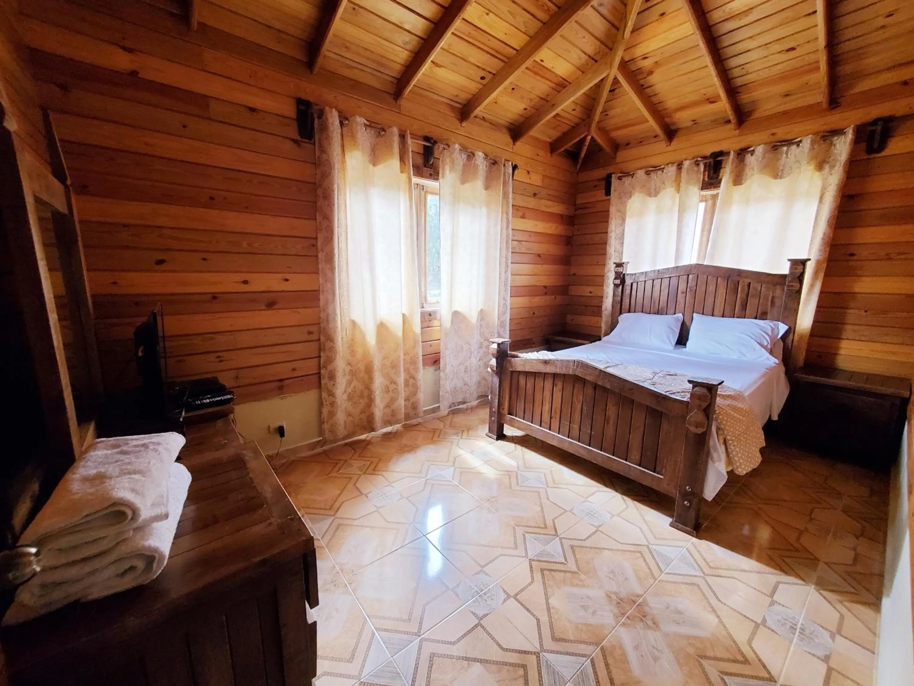 Bed in Villas Las Neblinas