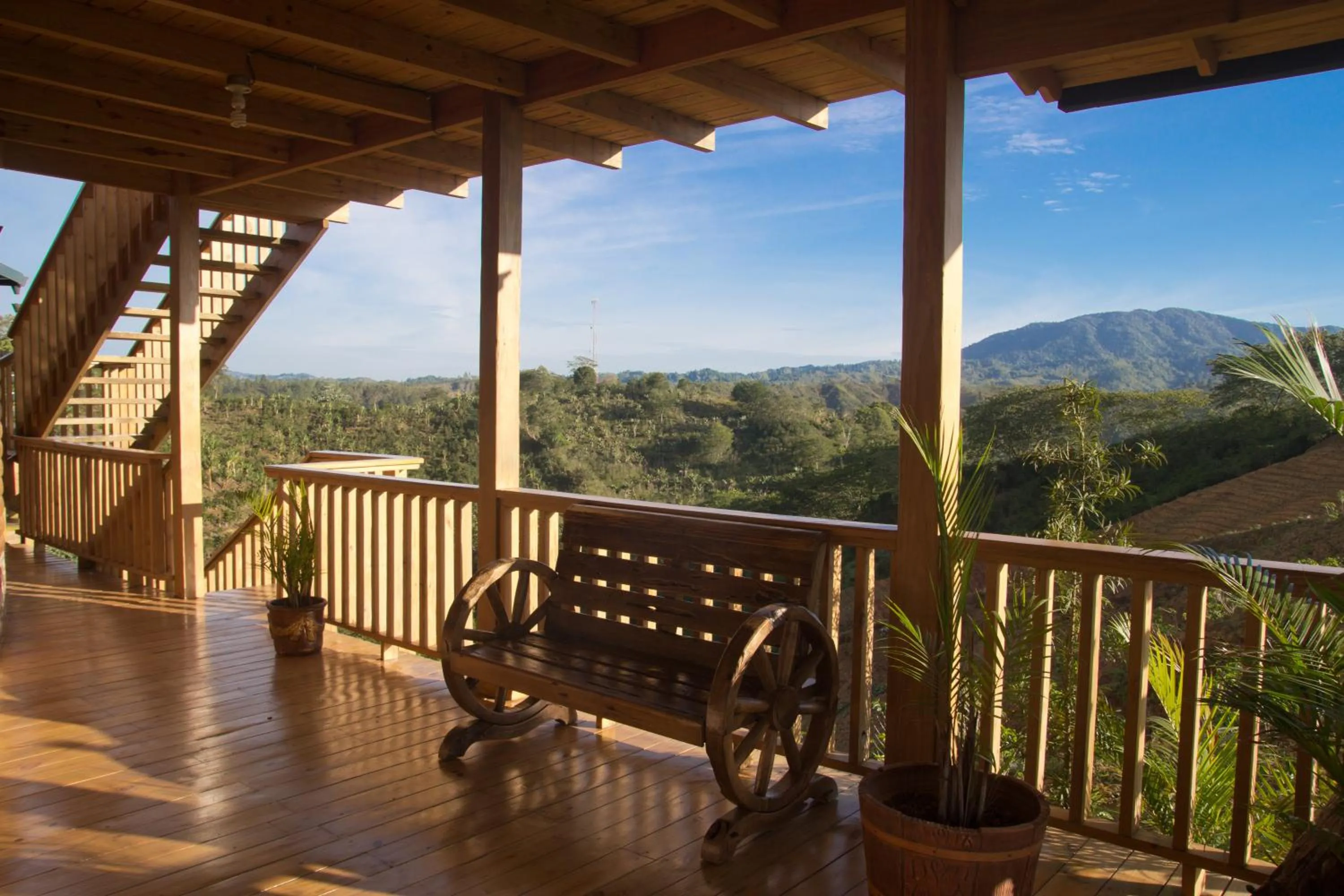 Balcony/Terrace in Villas Las Neblinas