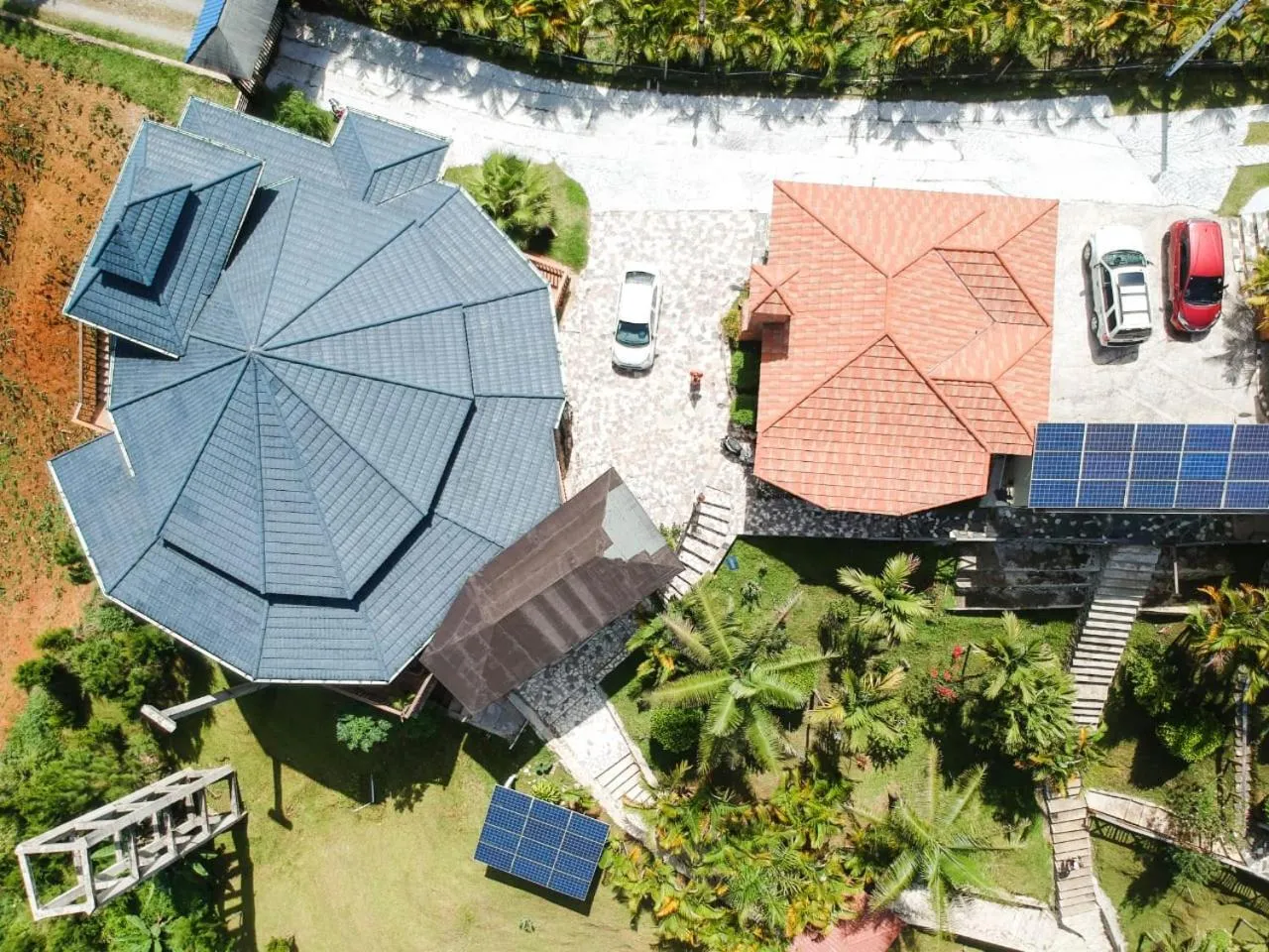 Bird's eye view in Villas Las Neblinas