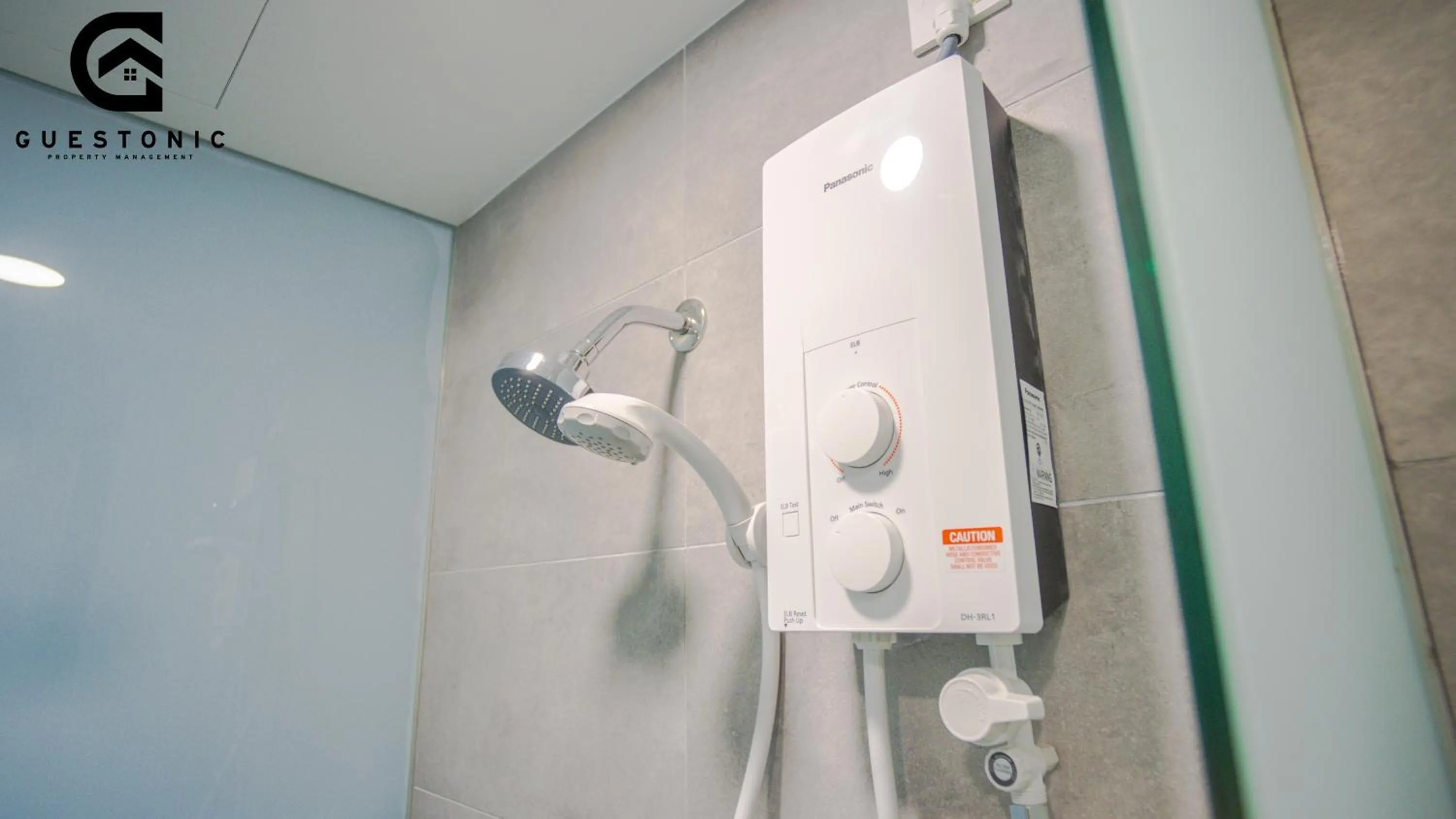 Bathroom in Riveria City KL Sentral by Guestonic