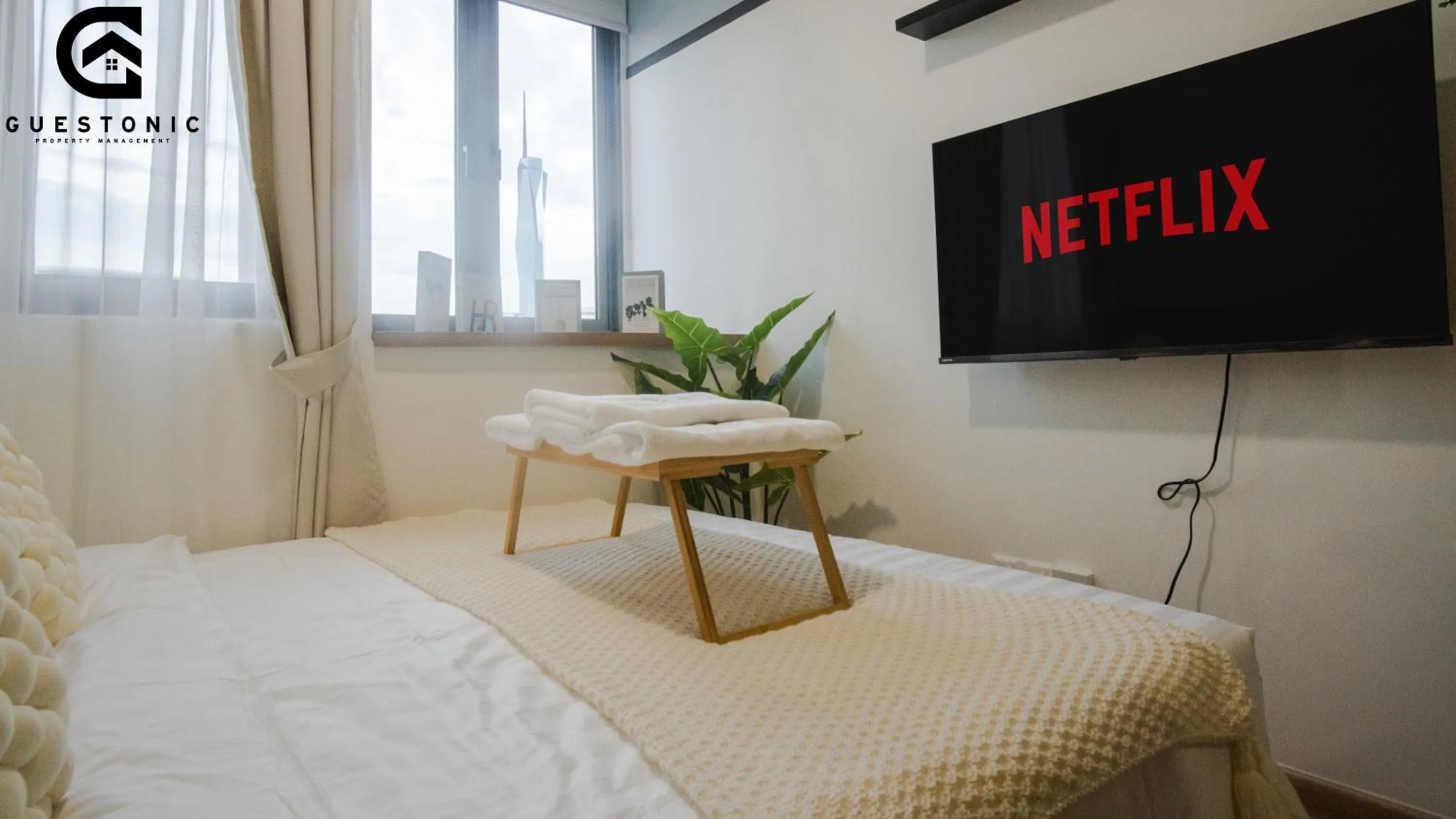 Bed in Riveria City KL Sentral by Guestonic