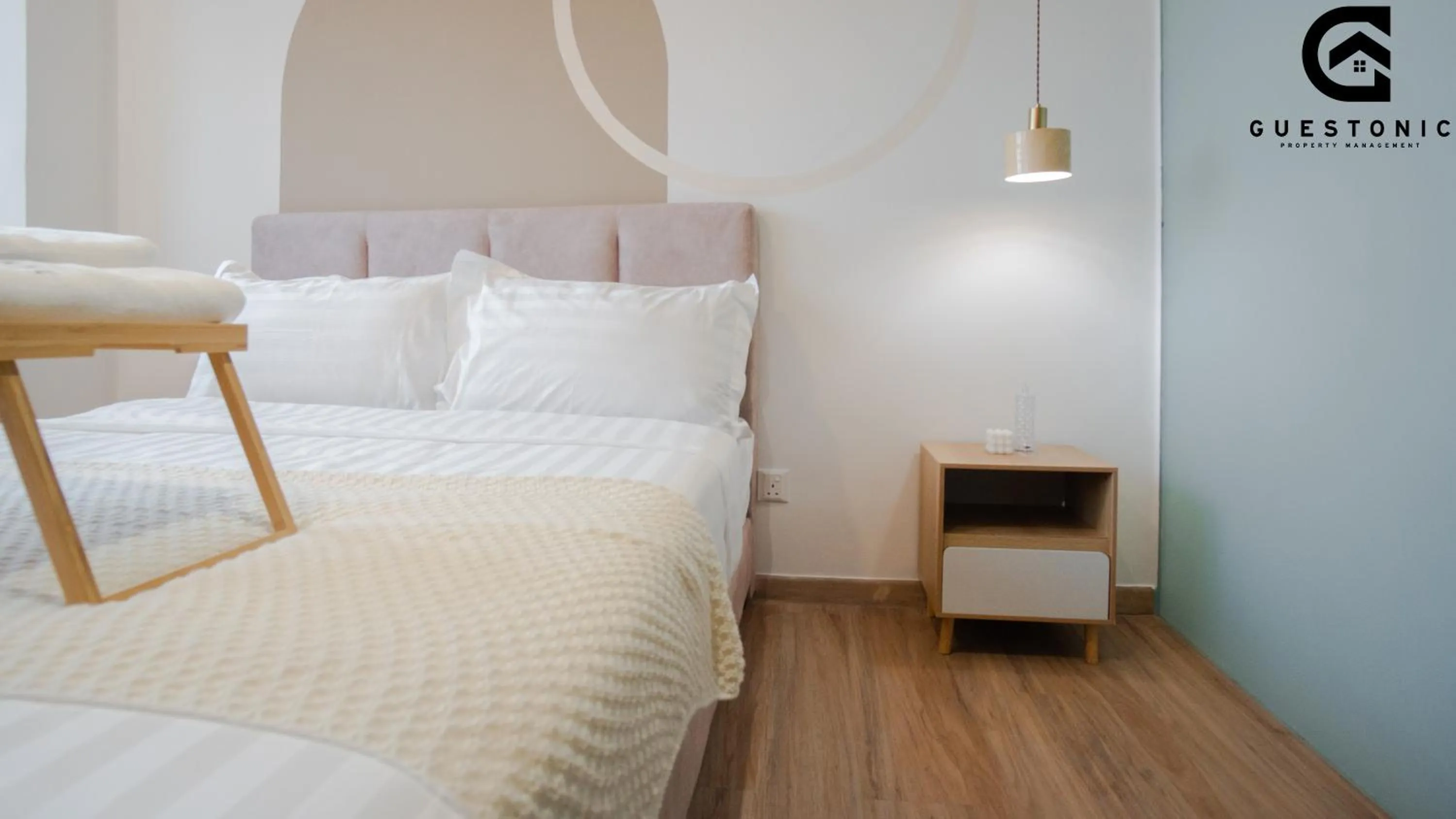 Bed in Riveria City KL Sentral by Guestonic