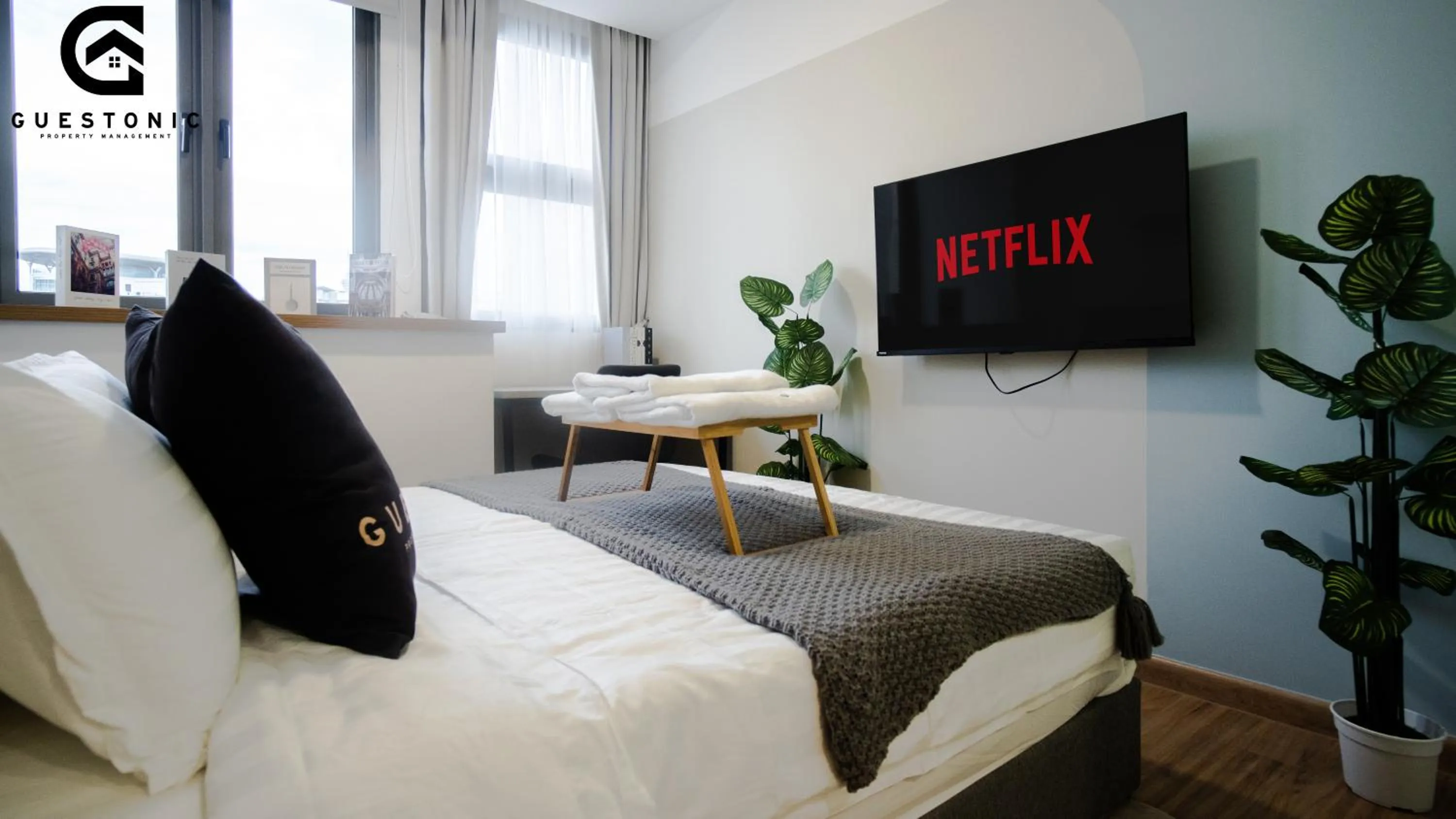 Bed in Riveria City KL Sentral by Guestonic