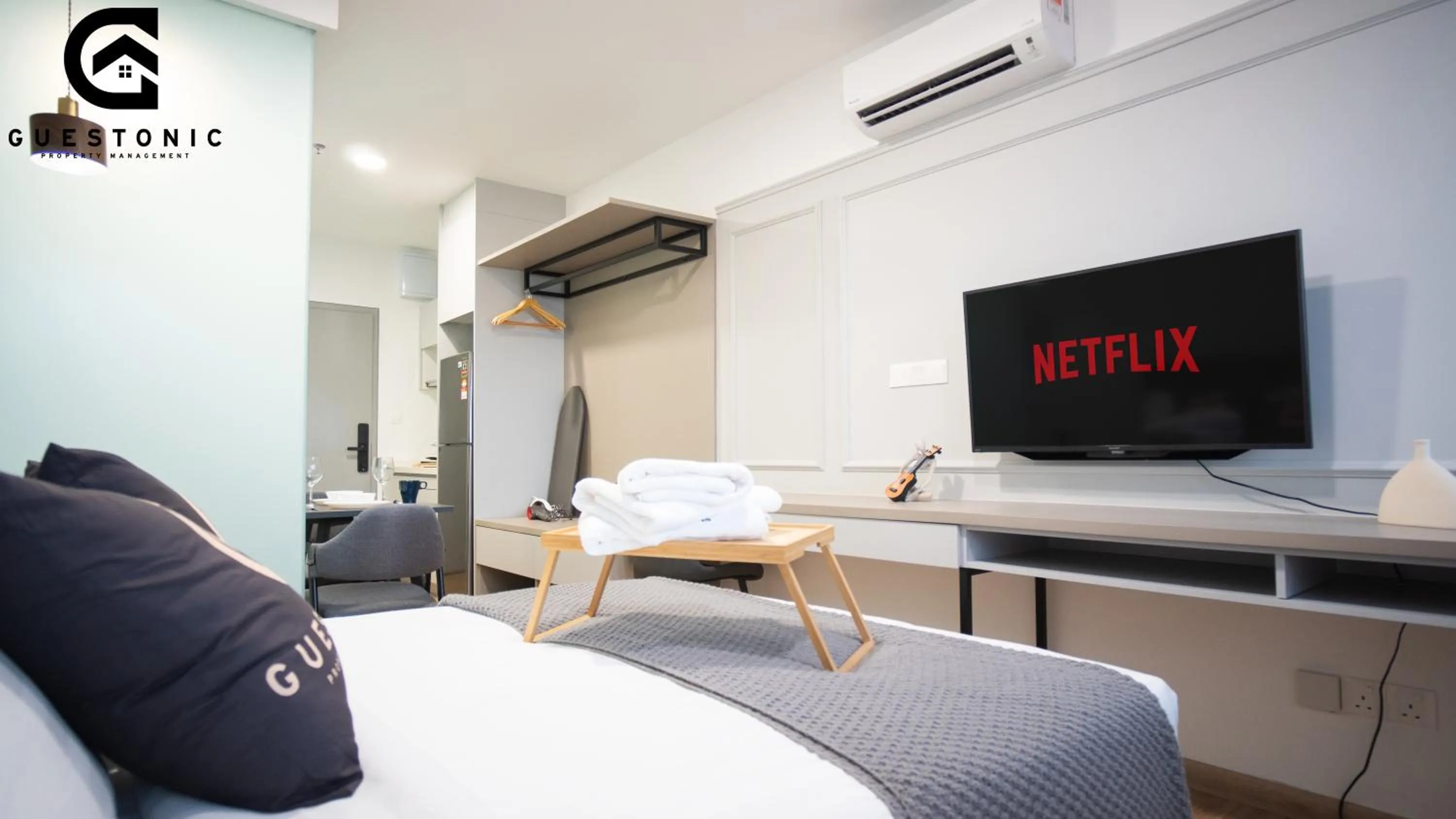 Bed in Riveria City KL Sentral by Guestonic