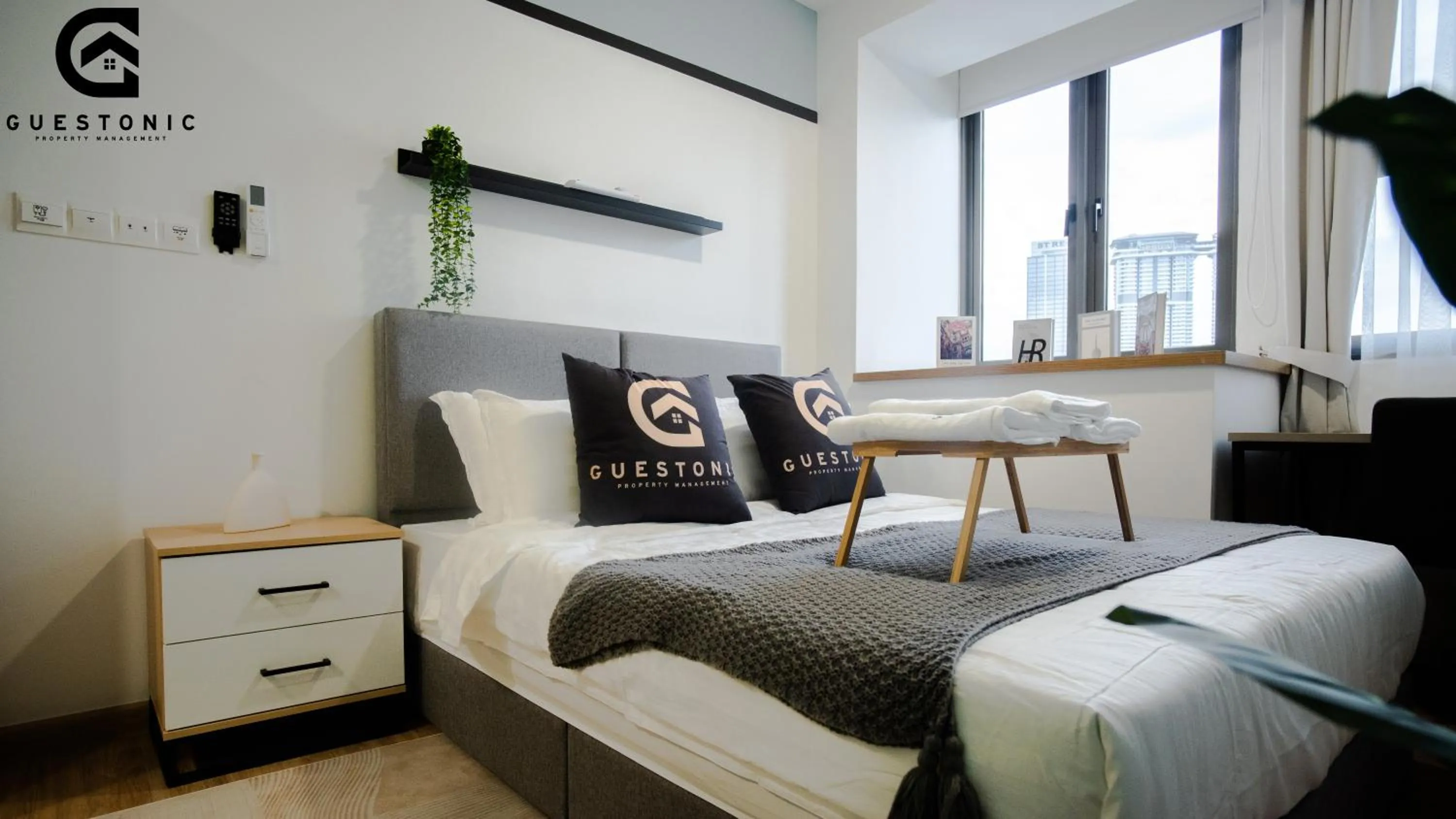 Bed in Riveria City KL Sentral by Guestonic