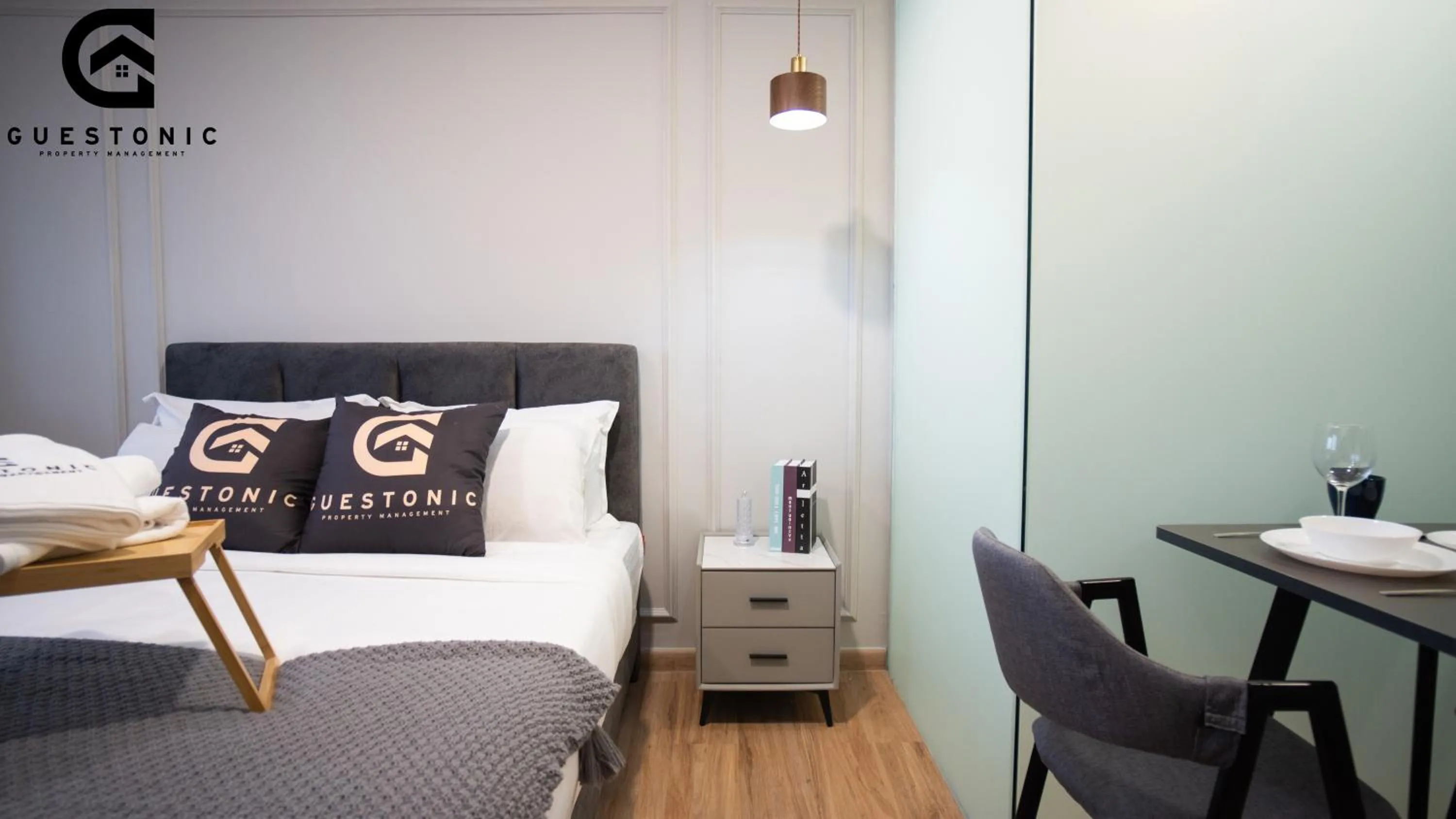 Bed in Riveria City KL Sentral by Guestonic