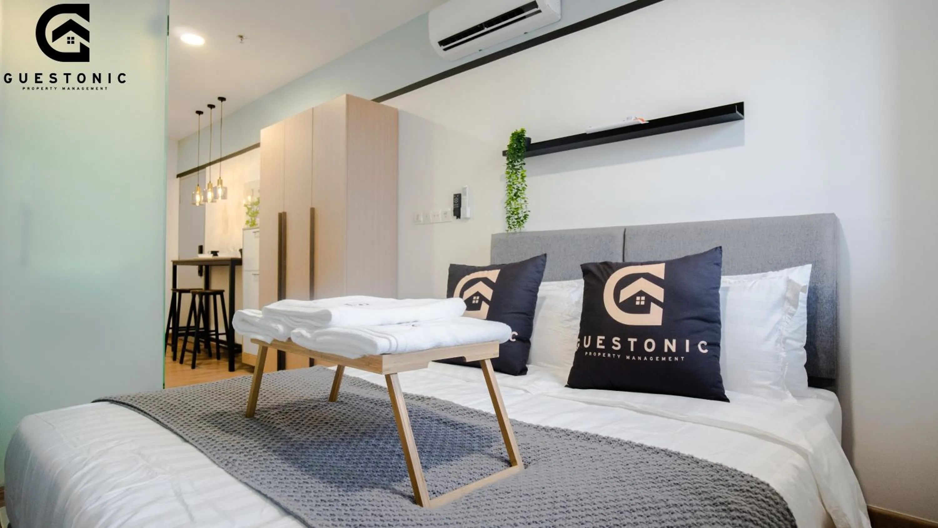 Bed in Riveria City KL Sentral by Guestonic