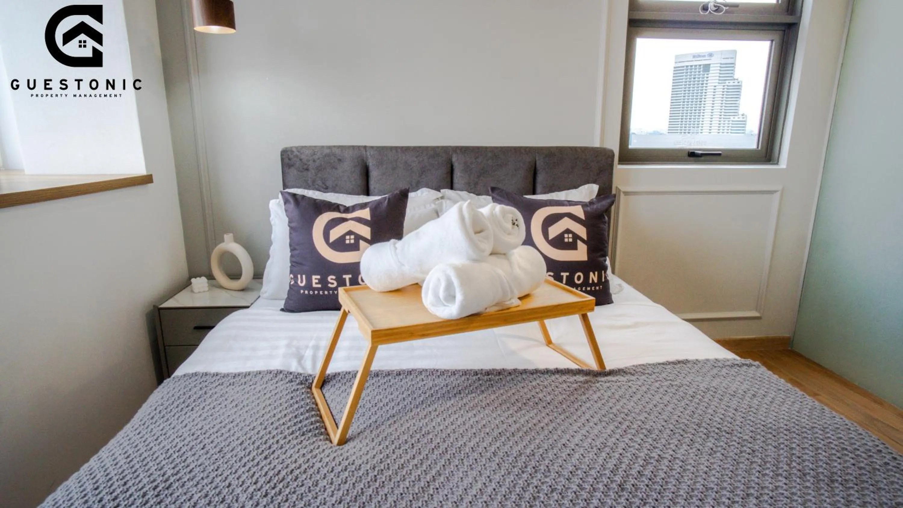 Bed in Riveria City KL Sentral by Guestonic