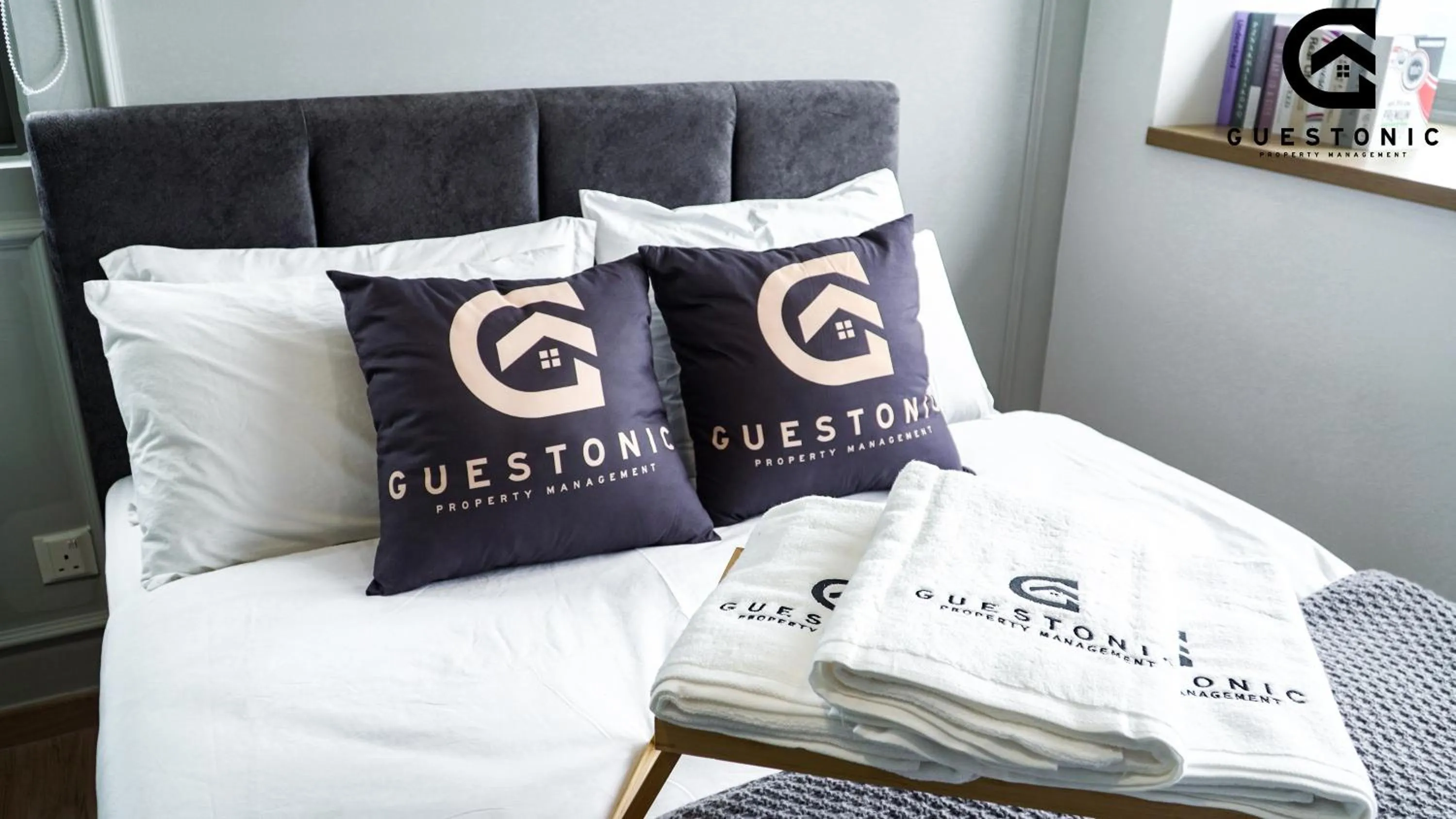 Bed in Riveria City KL Sentral by Guestonic