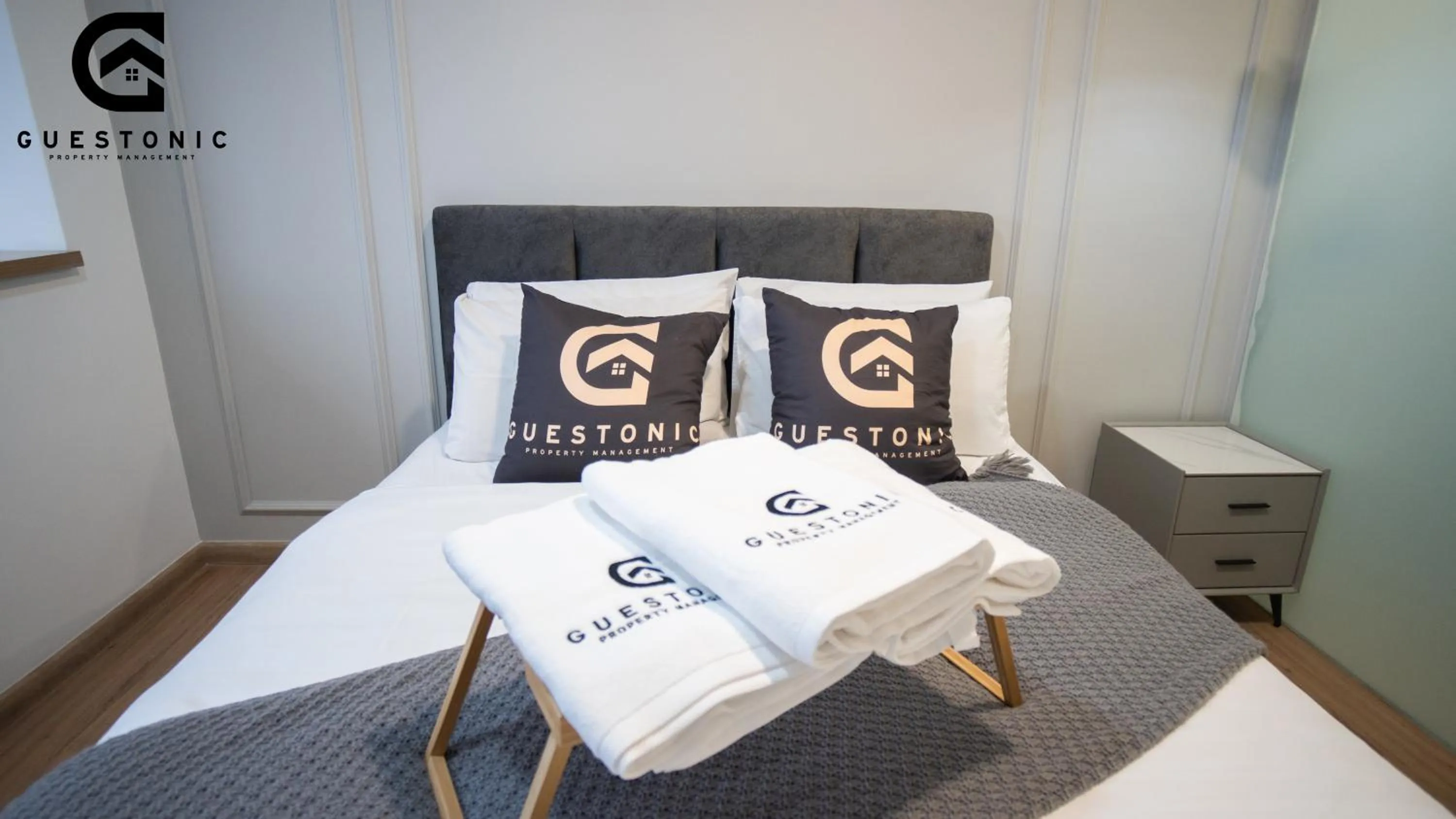 Bed in Riveria City KL Sentral by Guestonic