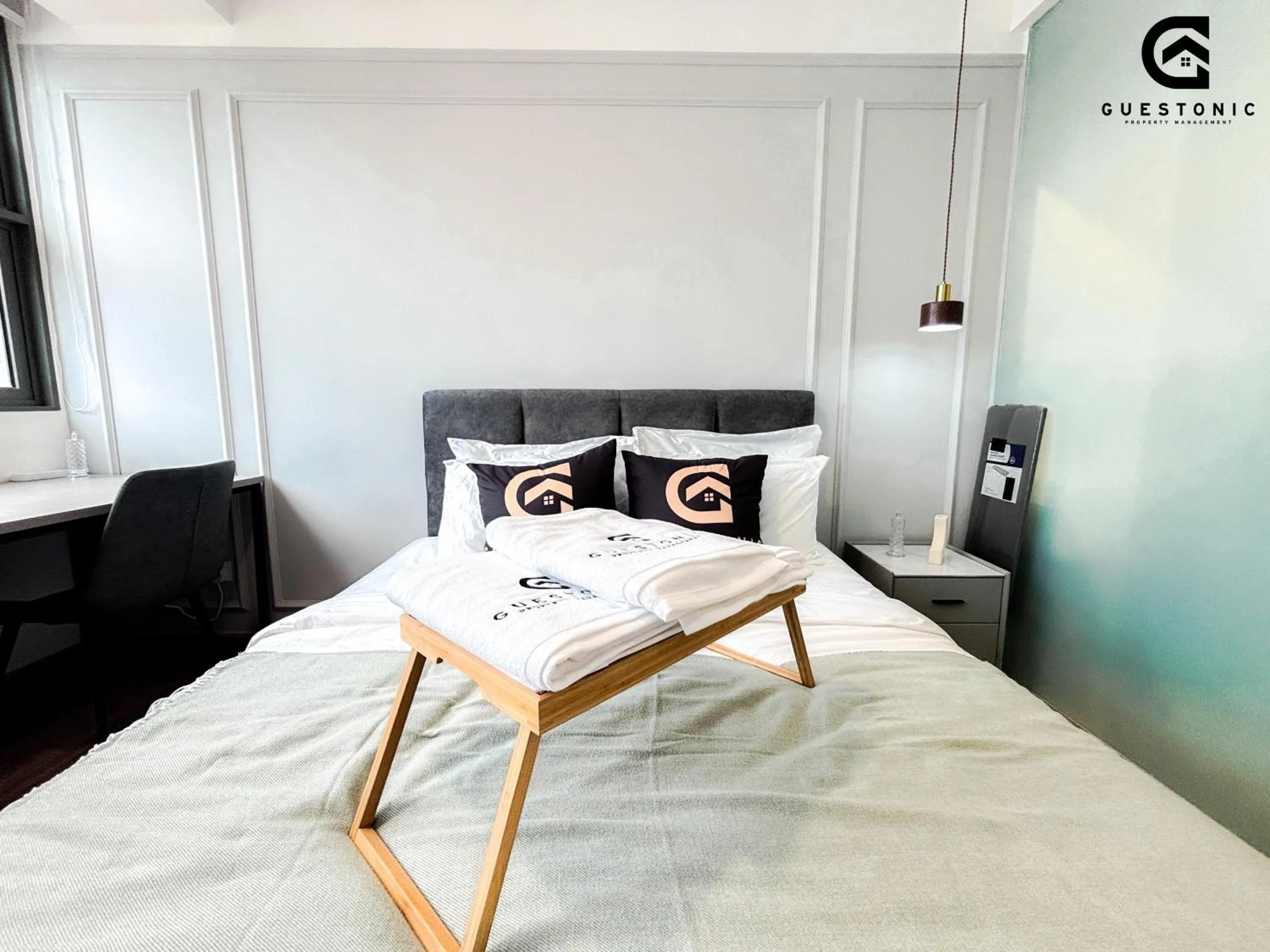 Bed in Riveria City KL Sentral by Guestonic