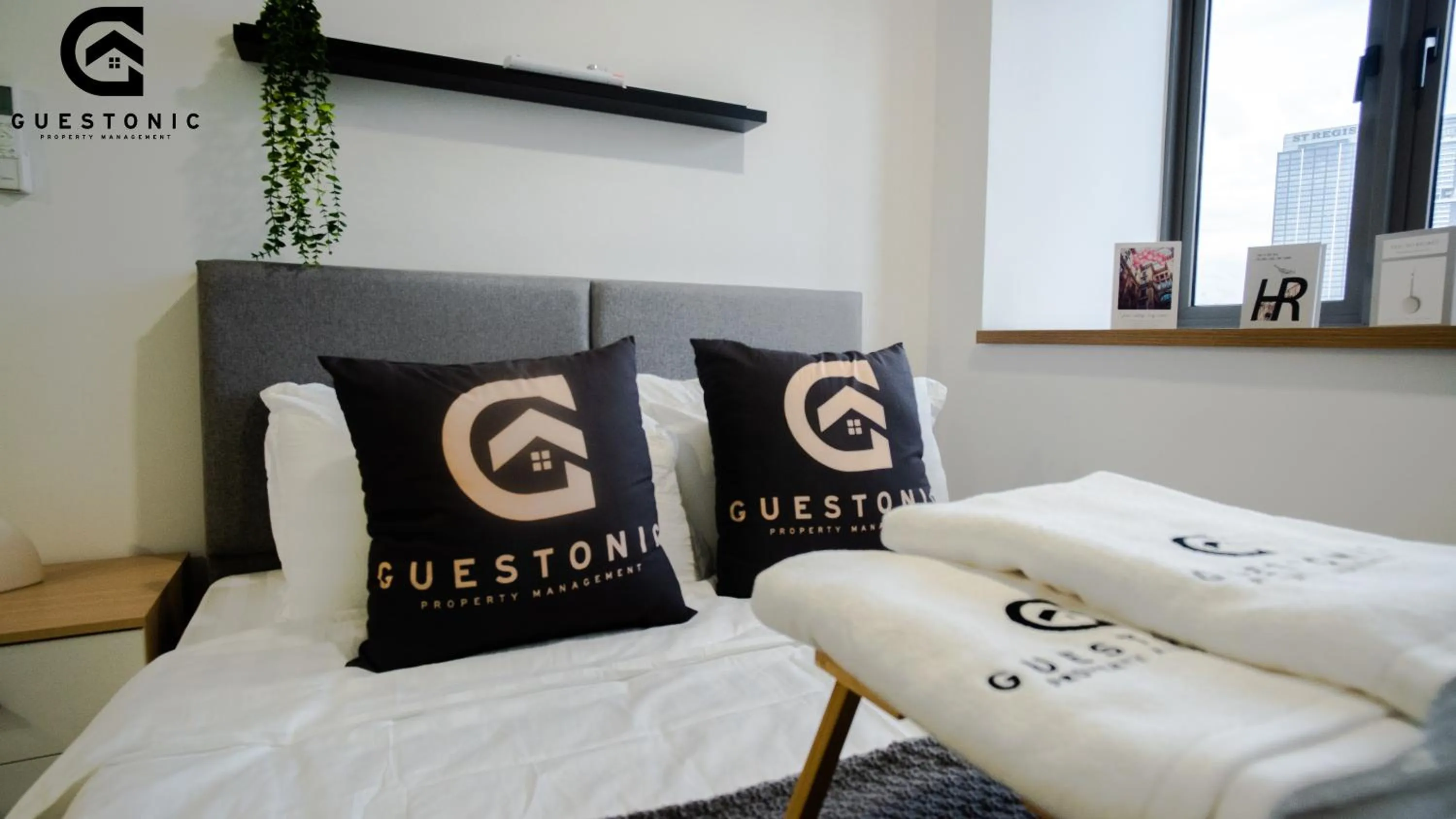 Bed in Riveria City KL Sentral by Guestonic