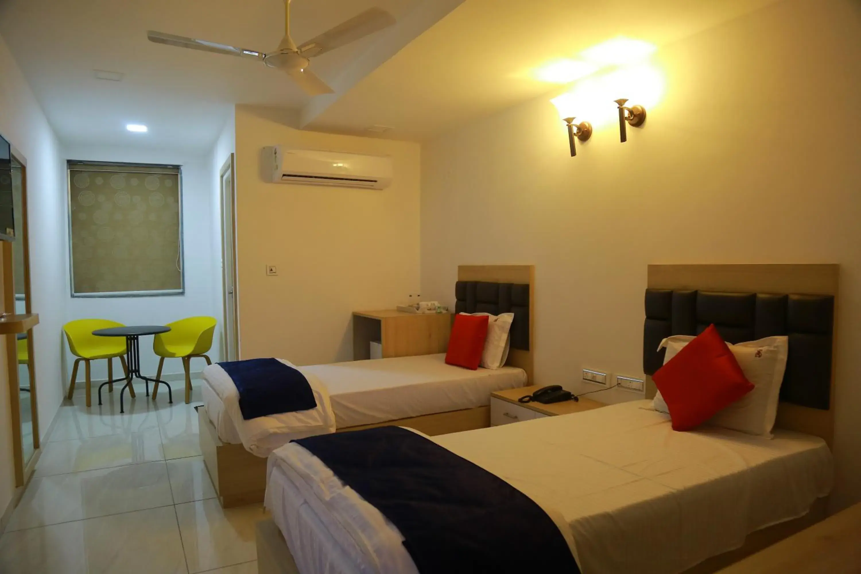 Deluxe Twin Room - single occupancy in The Balcony Suites I Gachibowli Deluxe Twin Room - single occupancy in The Balcony Suites I Gachibowli