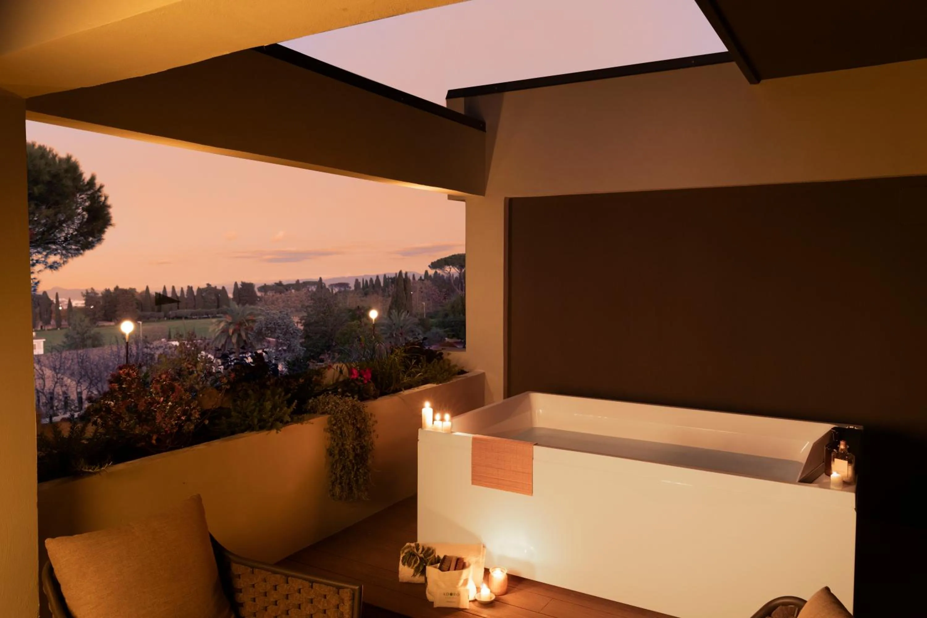 Hot Tub in Adoro Hotel