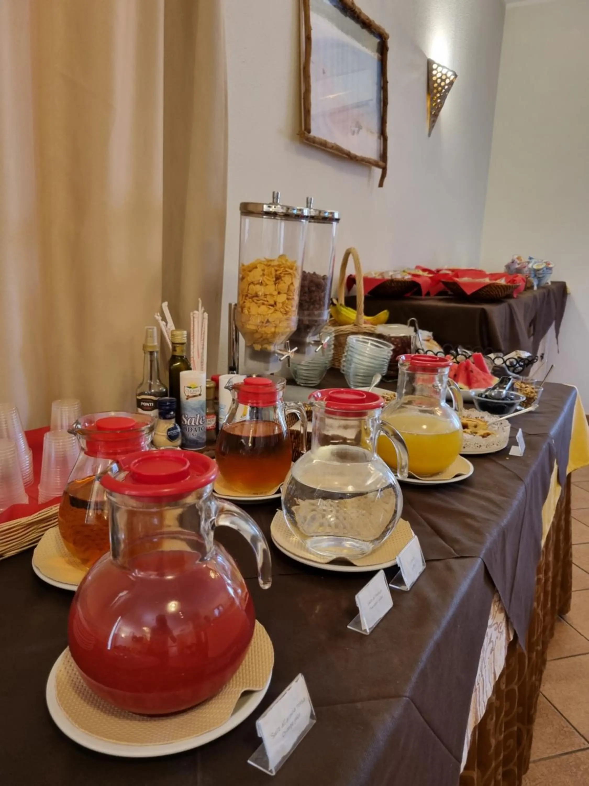 Food and drinks in Hotel Delle Isole