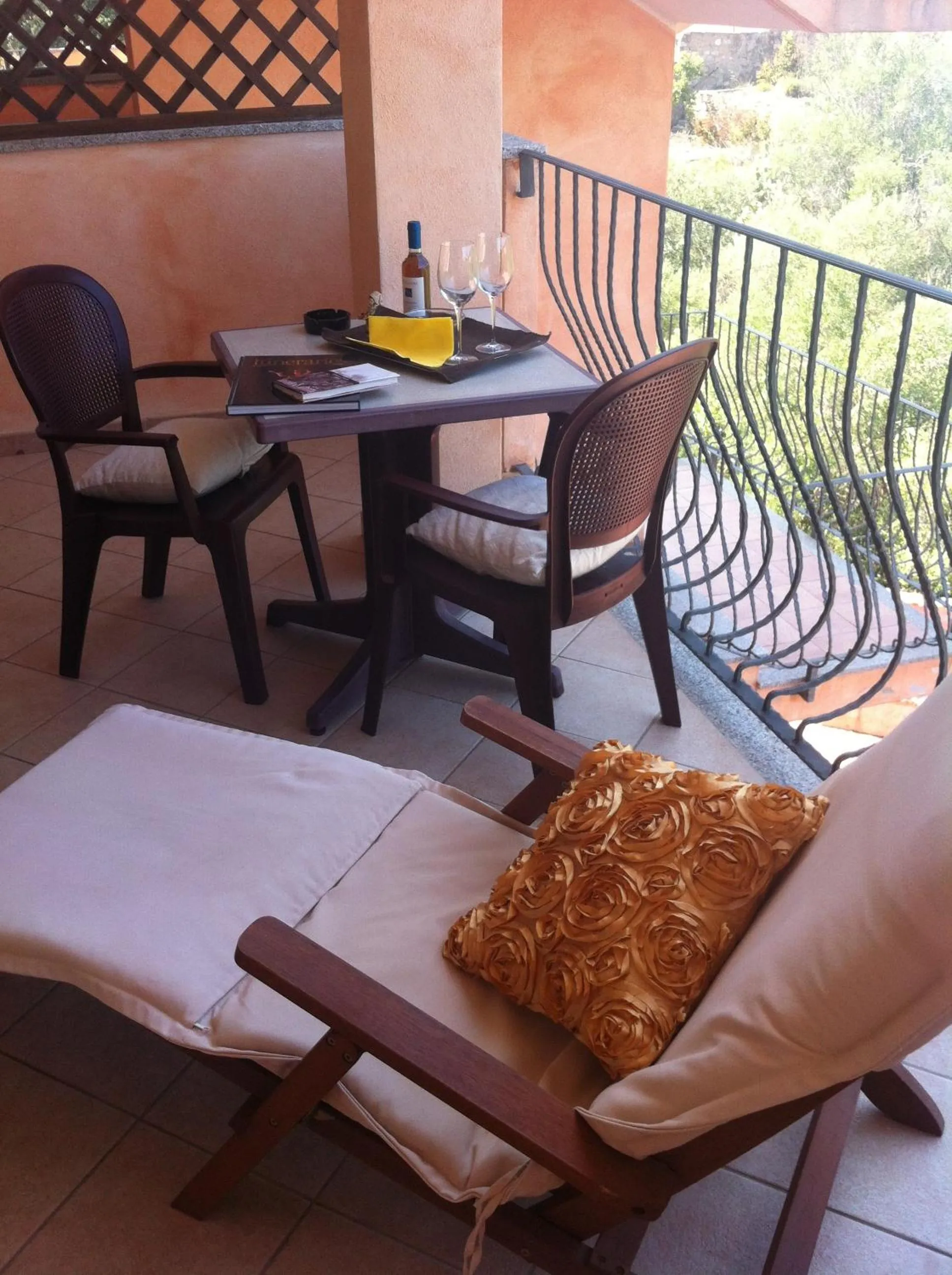 Balcony/Terrace in Hotel Delle Isole