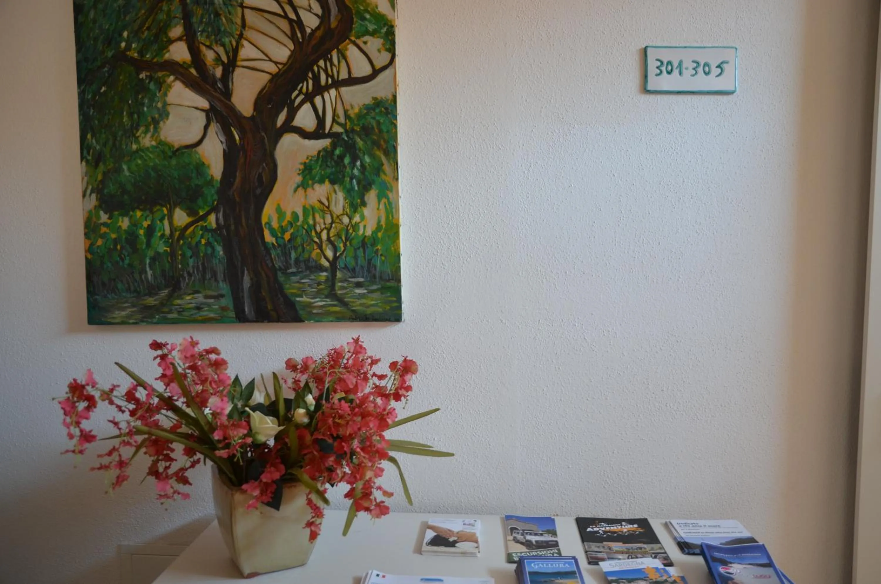 Decorative detail in Hotel Delle Isole