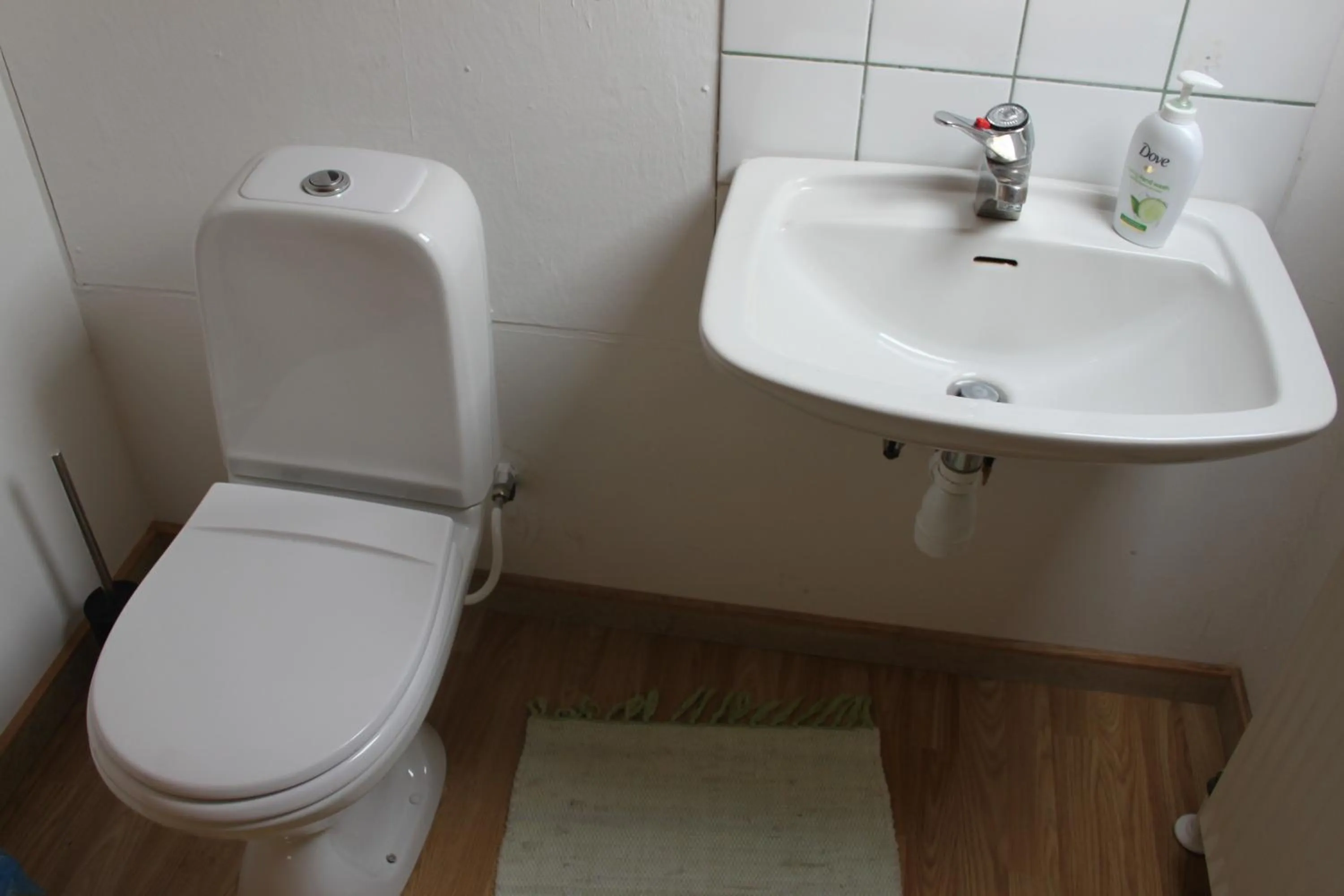 Toilet in Borup Bed & Breakfast