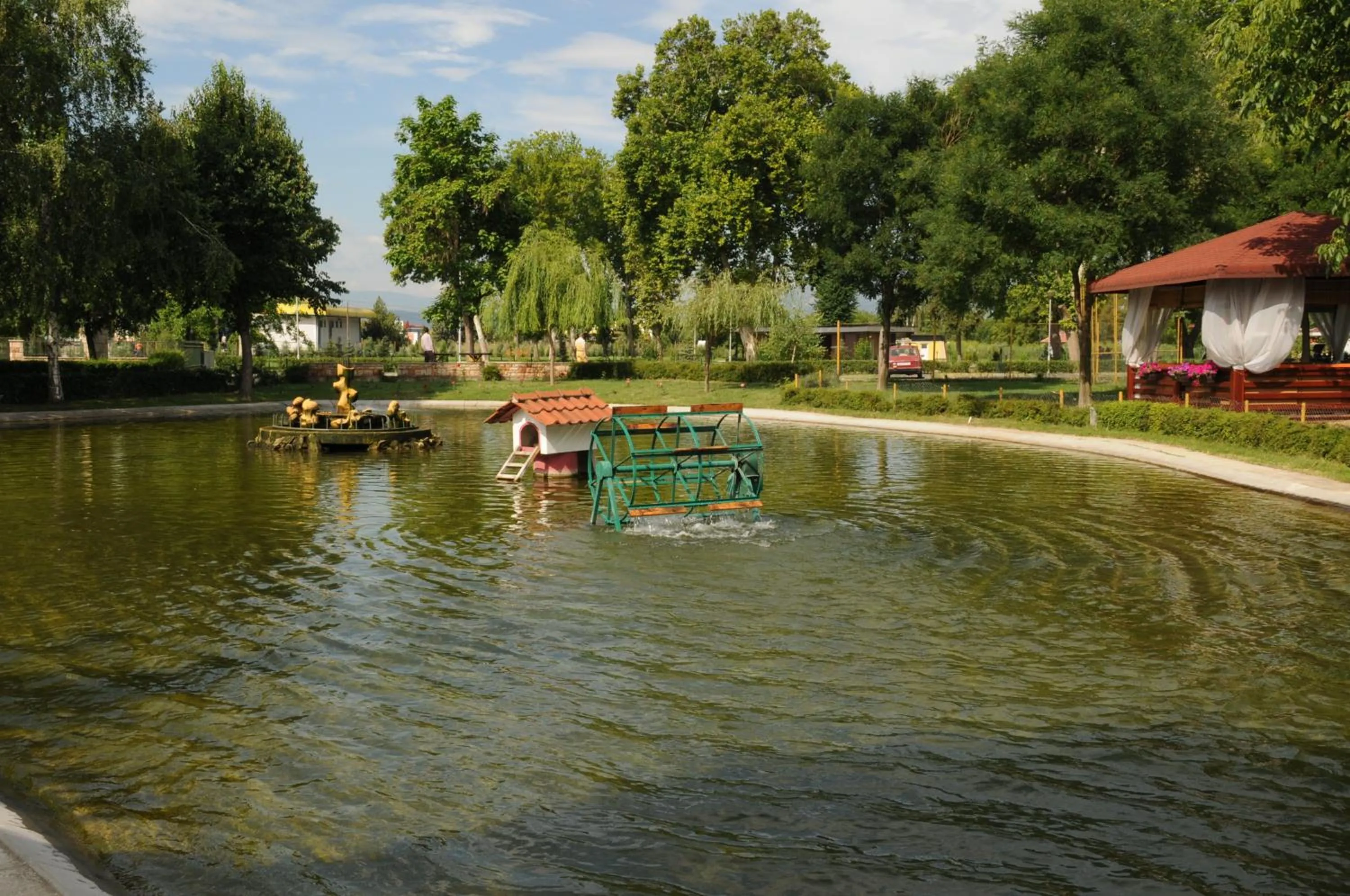 Garden in Hotel Bellevue