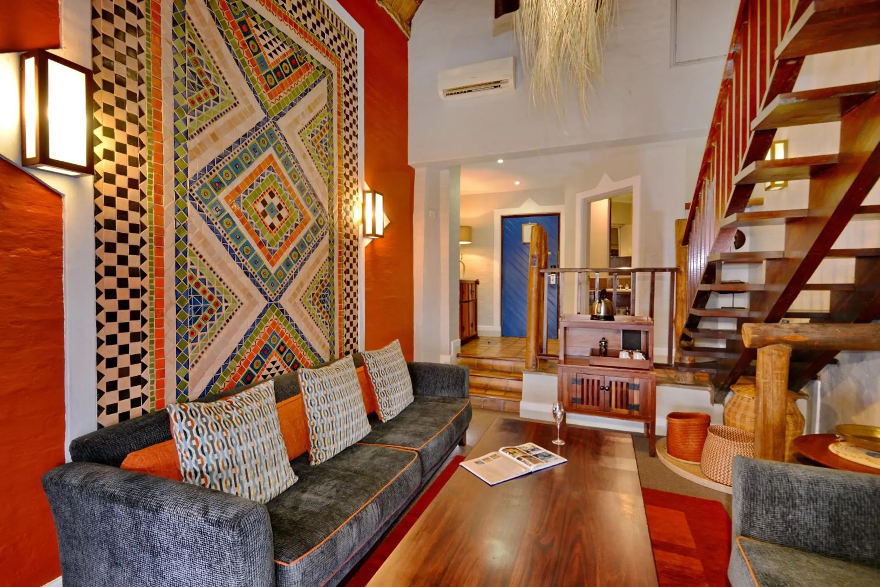 Living room in Victoria Falls Safari Lodge Living room in Victoria Falls Safari Lodge