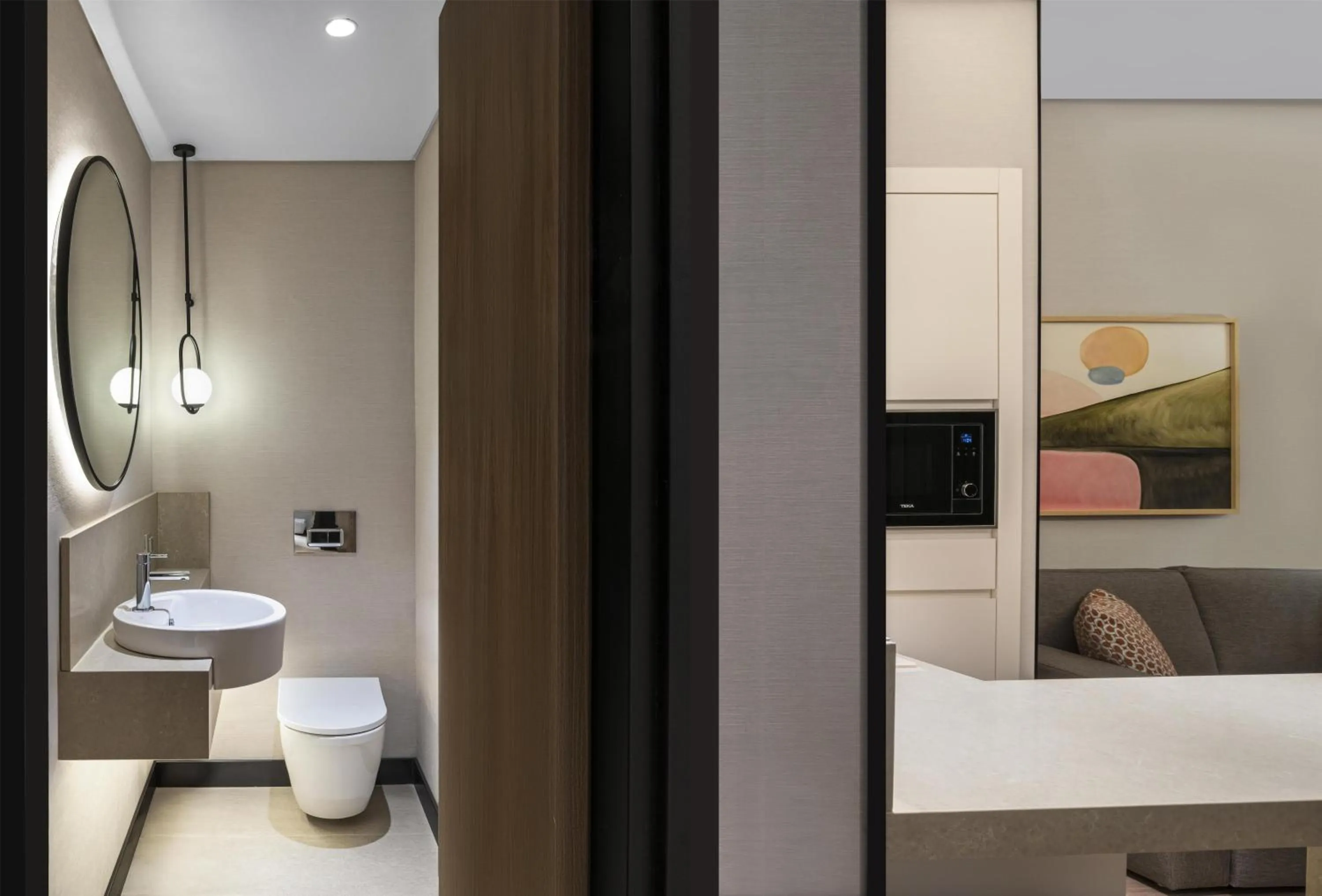 Bathroom in Altunizade Suites Istanbul, Curio Collection By Hilton