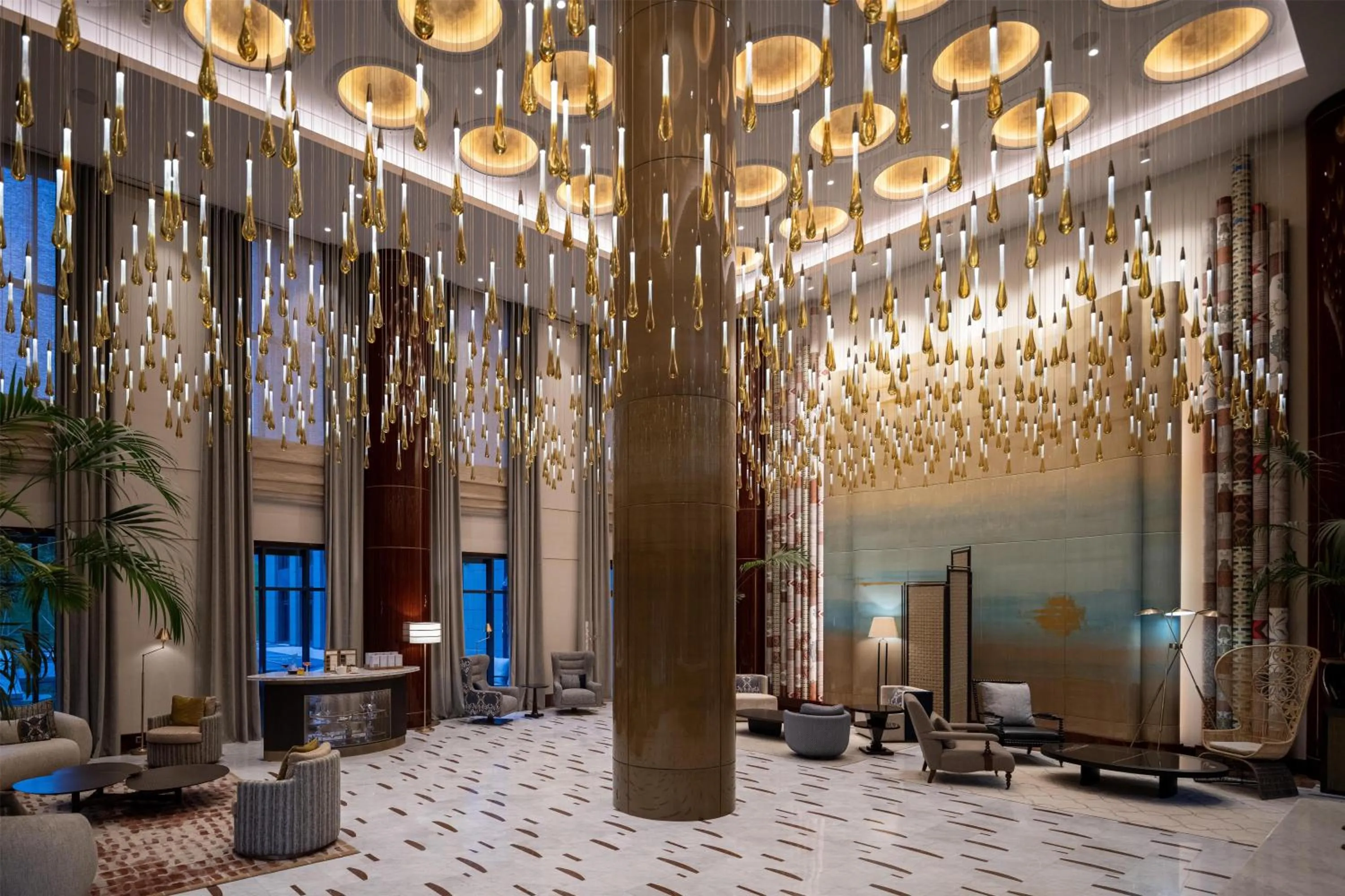 Lobby or reception in Altunizade Suites Istanbul, Curio Collection By Hilton