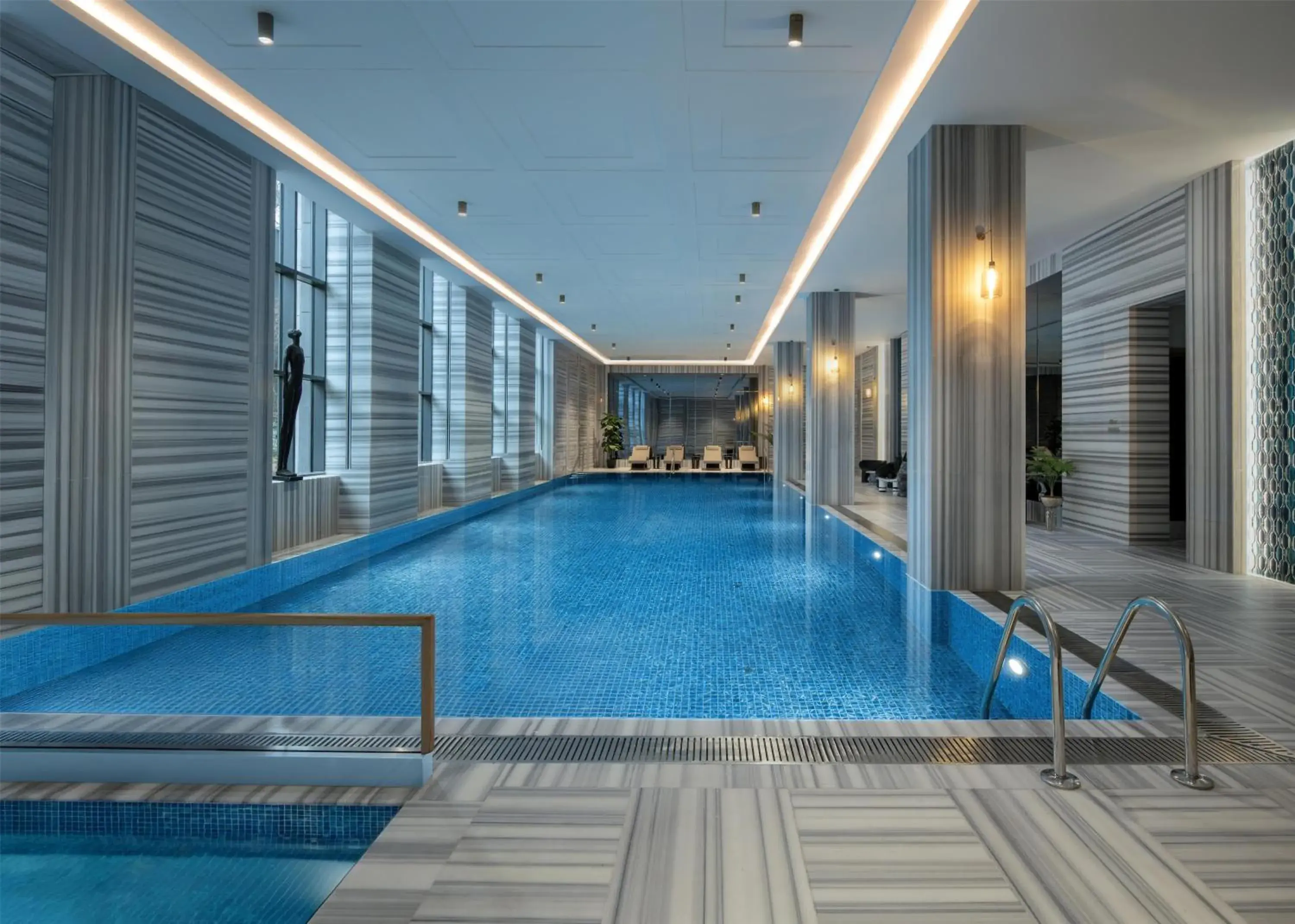 Pool view in Altunizade Suites Istanbul, Curio Collection By Hilton Pool view in Altunizade Suites Istanbul, Curio Collection By Hilton