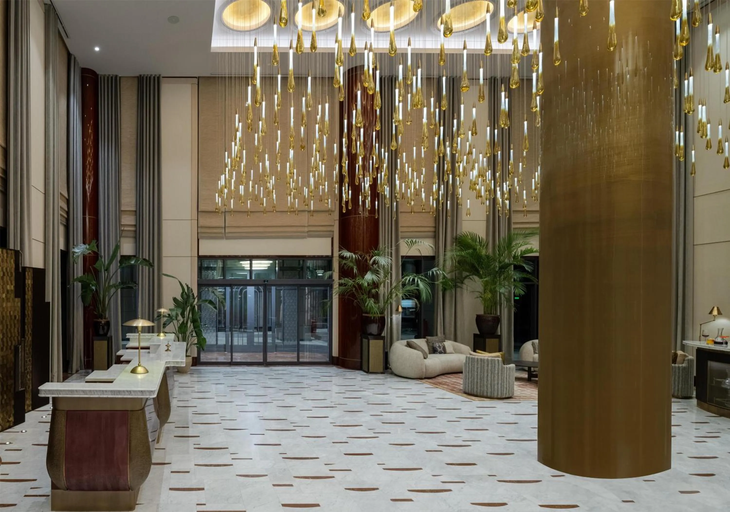 Lobby or reception in Altunizade Suites Istanbul, Curio Collection By Hilton