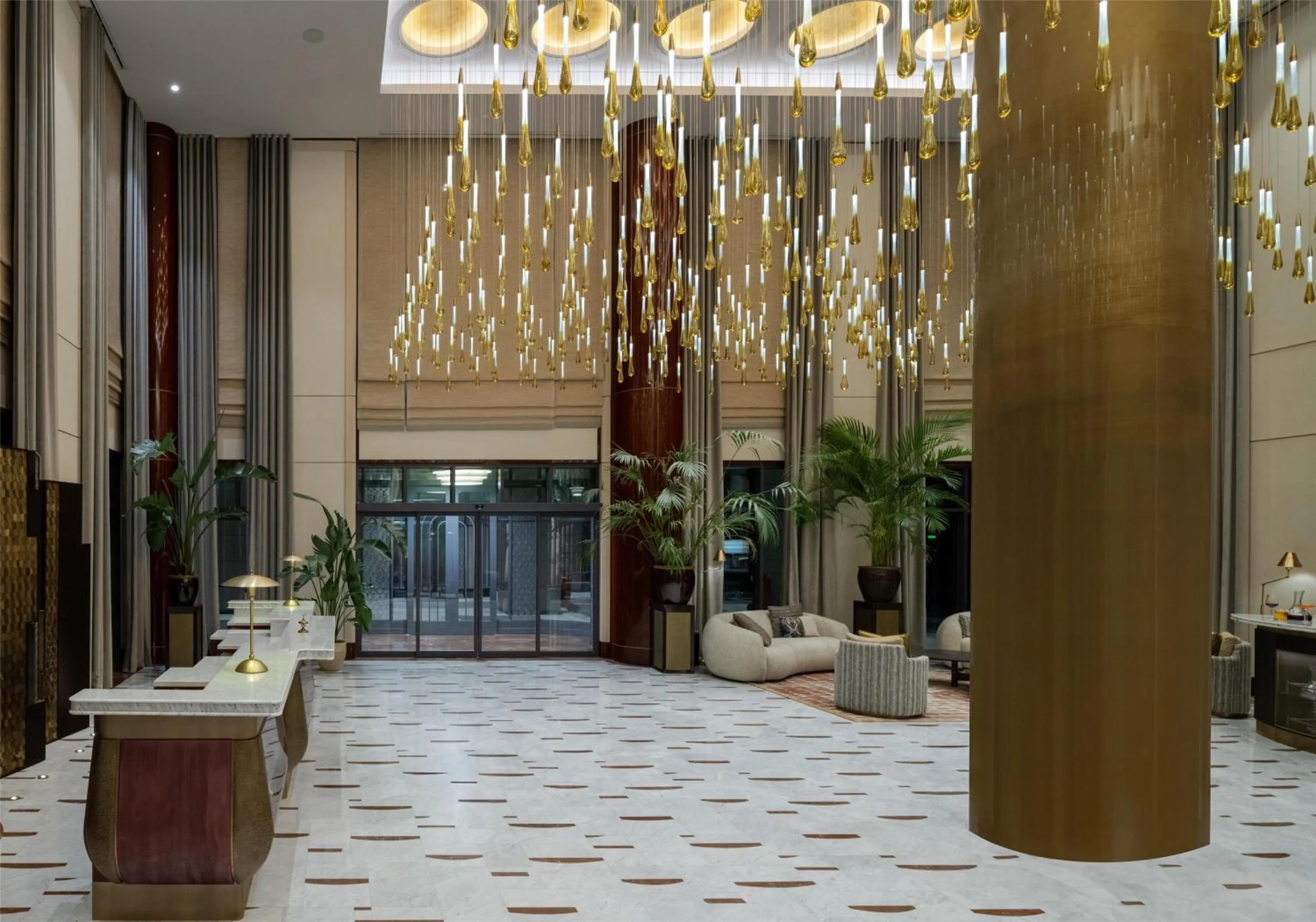 Lobby or reception in Altunizade Suites Istanbul, Curio Collection By Hilton