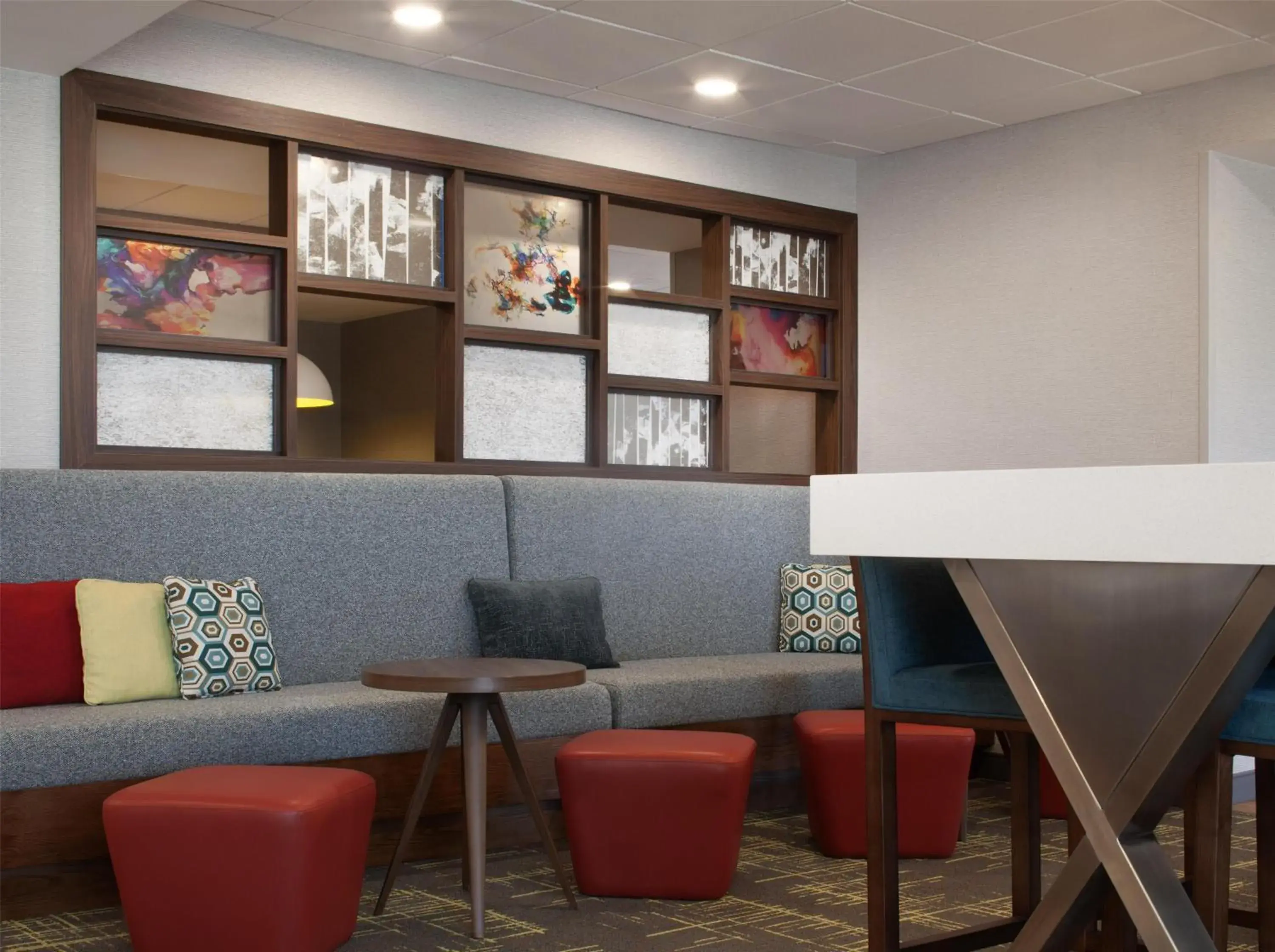 Lobby or reception in Hampton Inn Evergreen Lobby or reception in Hampton Inn Evergreen