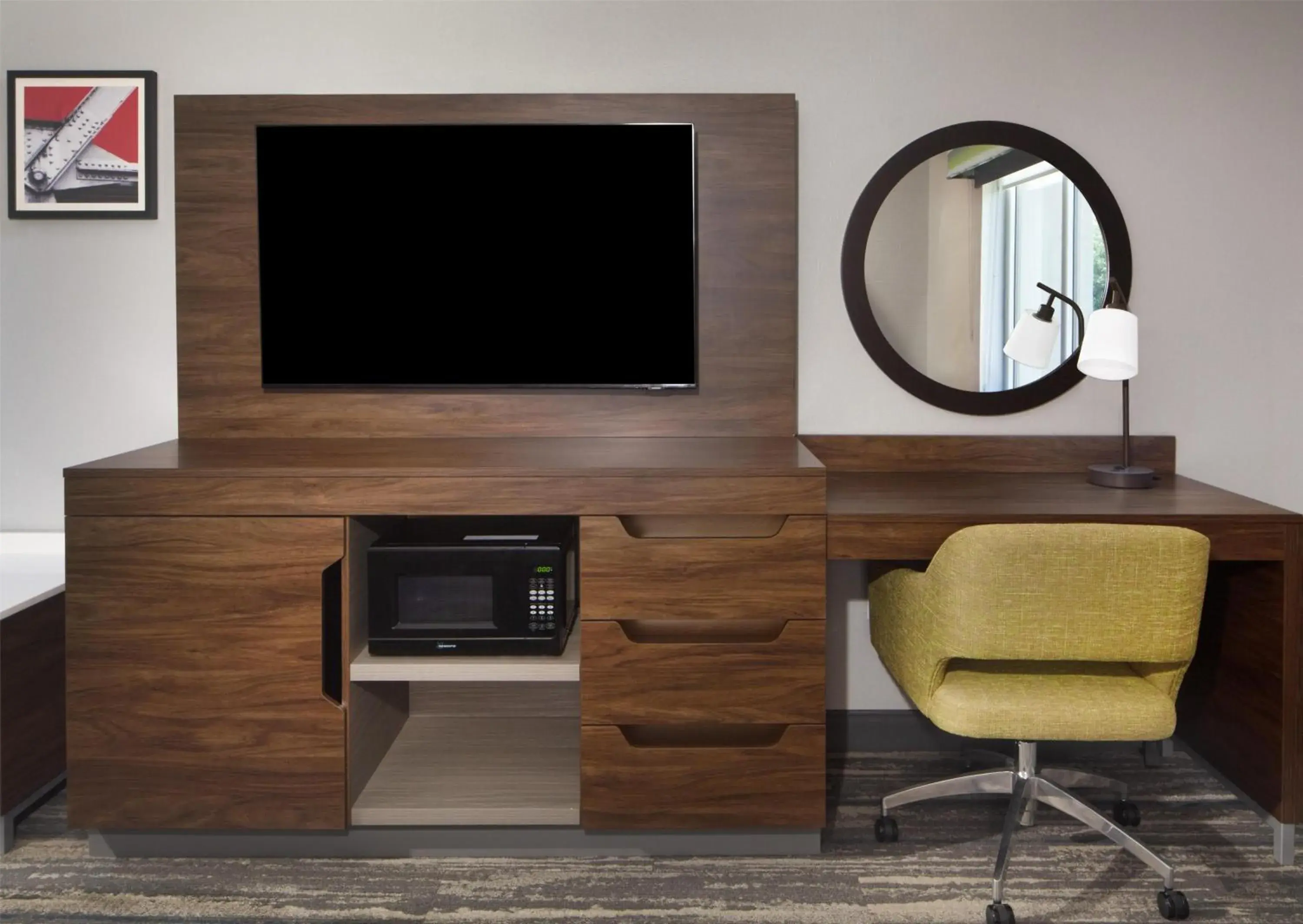 Queen Room with Two Queen Beds in Hampton Inn Evergreen Queen Room with Two Queen Beds in Hampton Inn Evergreen