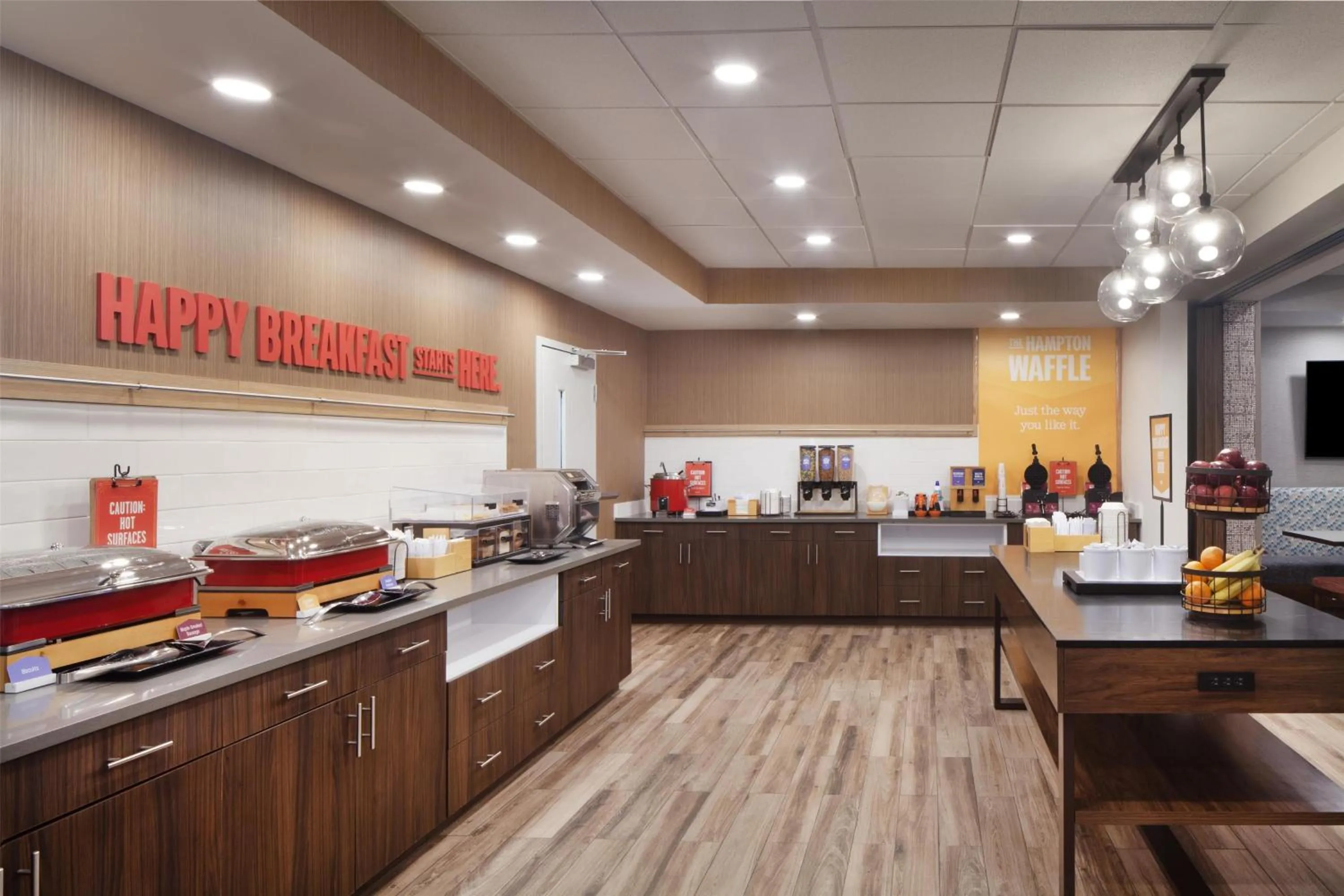 Breakfast in Hampton Inn Evergreen