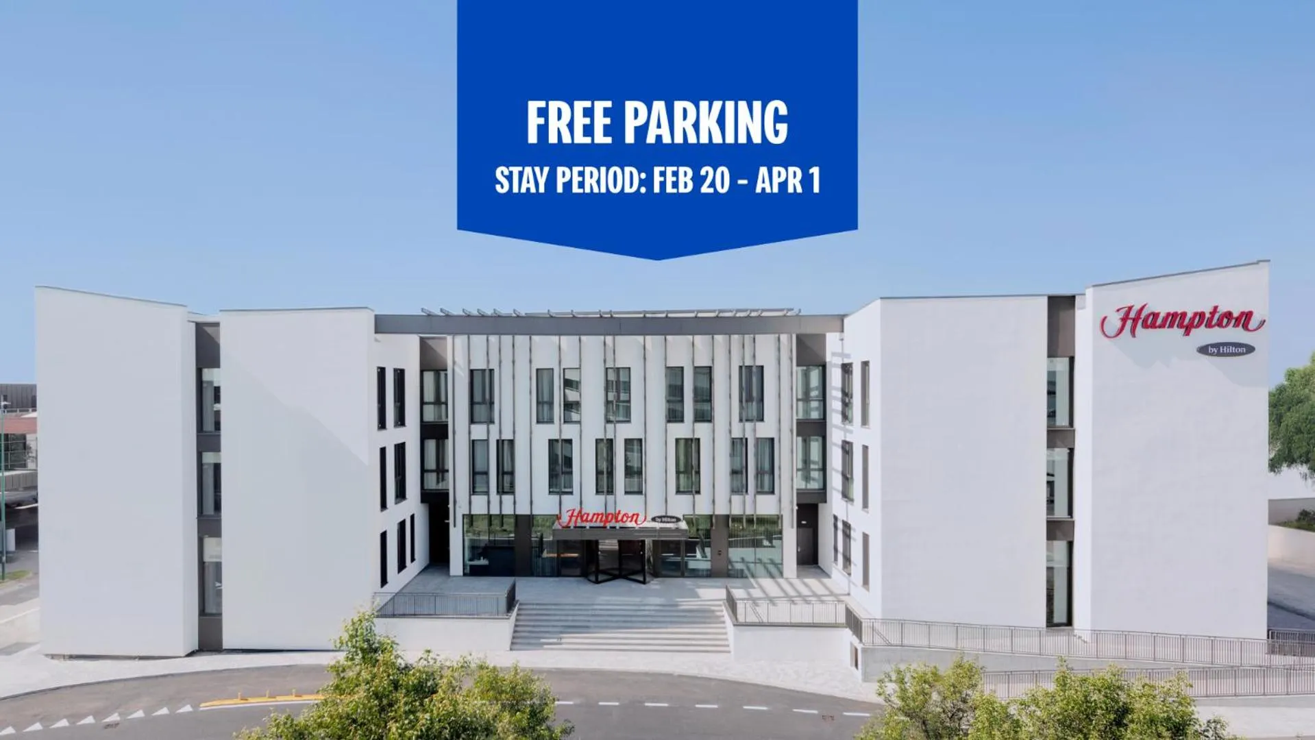 Facade/entrance in Hampton By Hilton Venice Isola Nuova