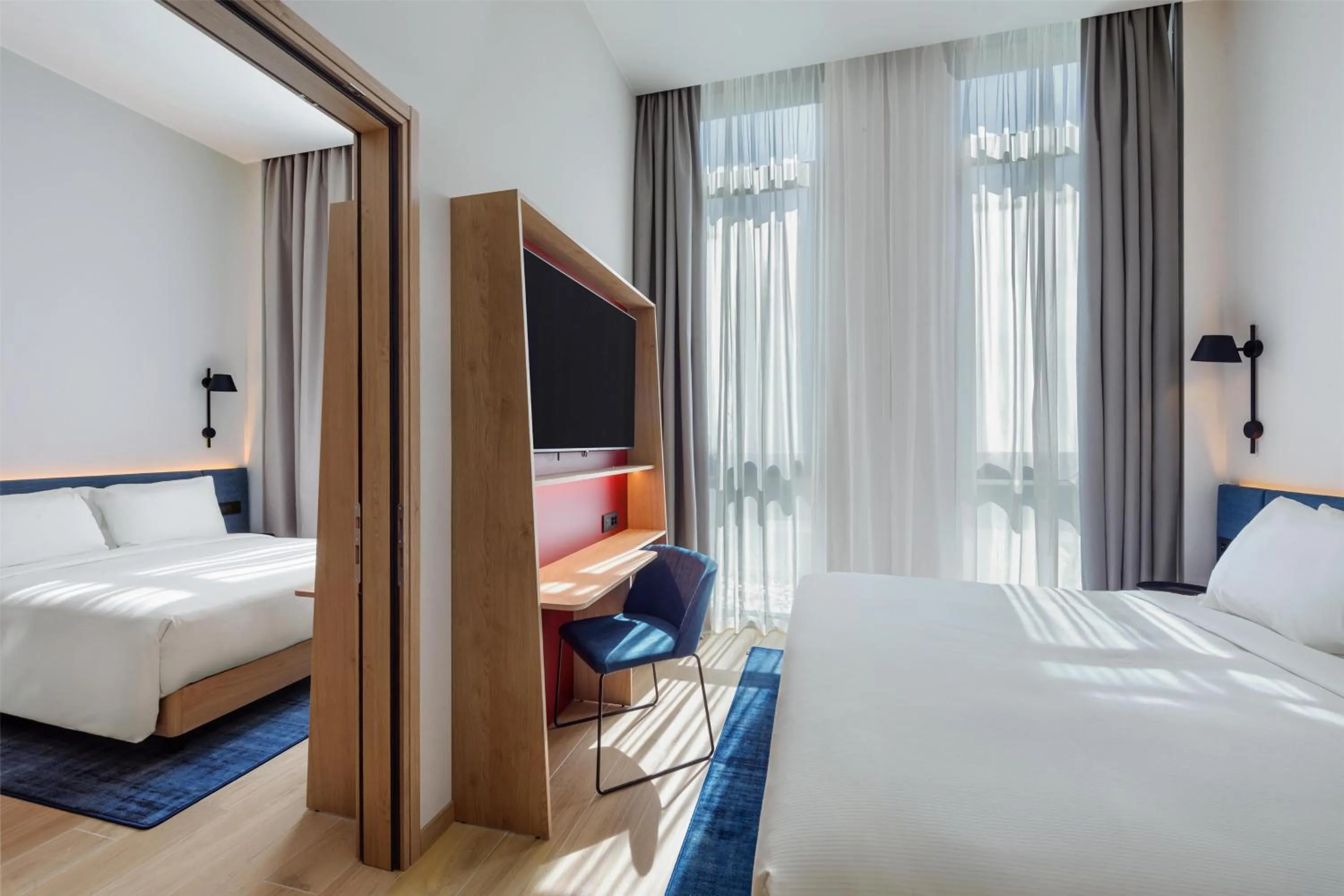 Bedroom, Bed in Hampton By Hilton Venice Isola Nuova