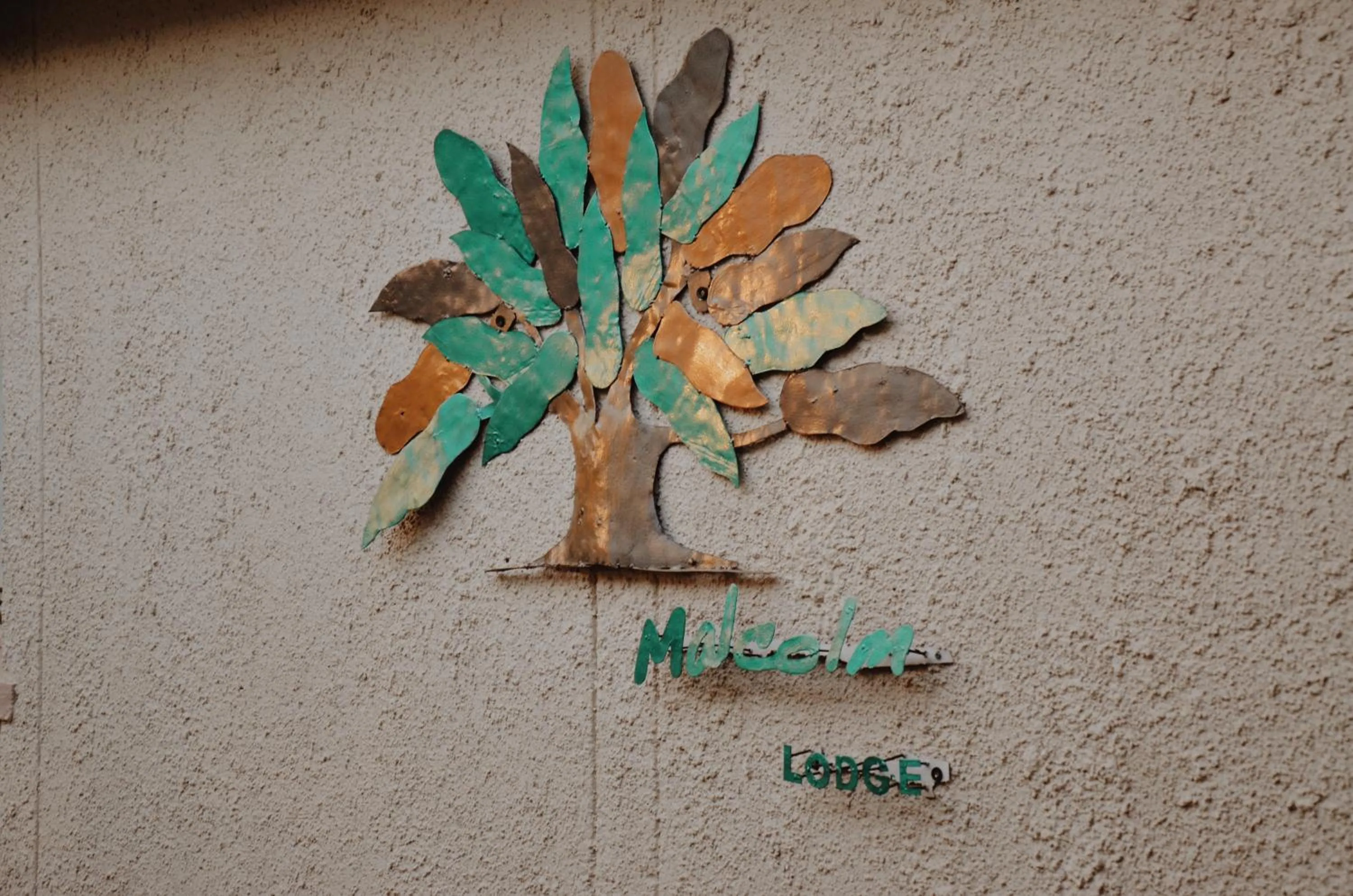 Decorative detail in Malcolm Lodge