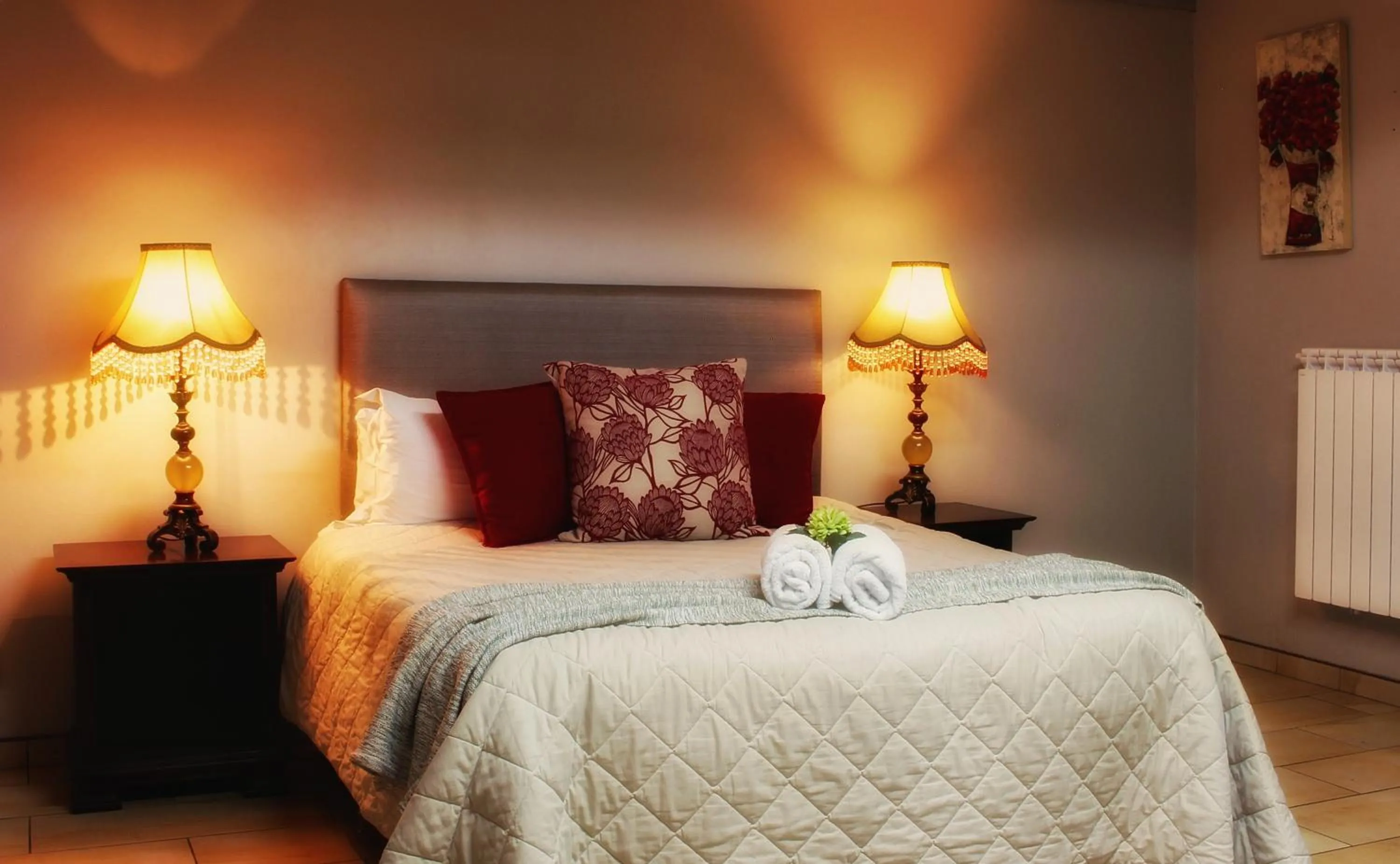 Bed in Clivia Lodge
