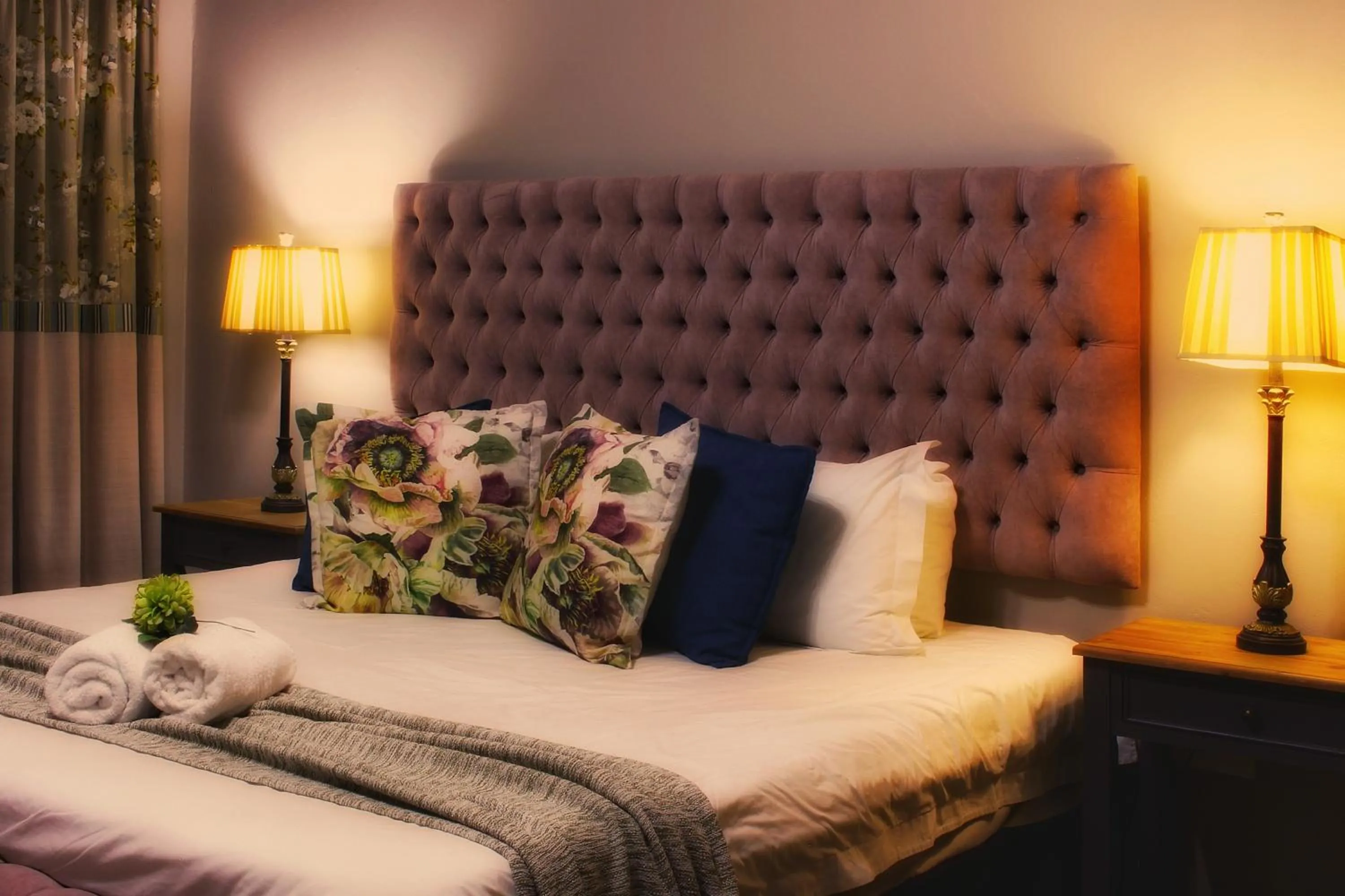 Bed in Clivia Lodge