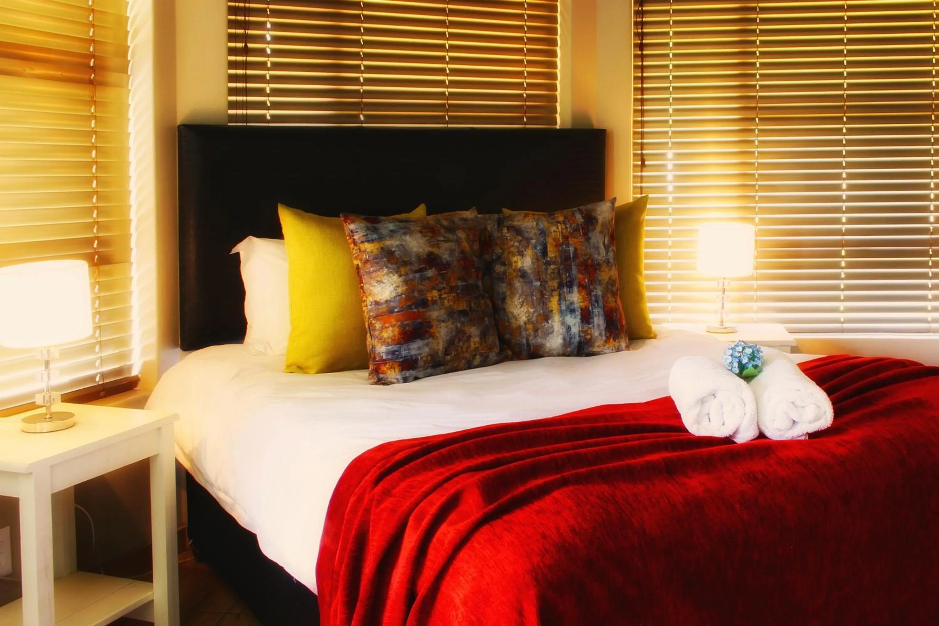 Bed in Clivia Lodge